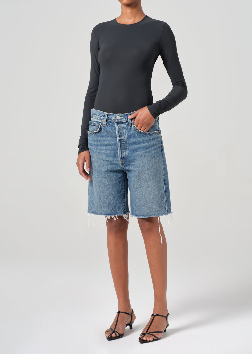 AGOLDE AURA LONG SLEEVE BODYSUIT | THE NEW TREND