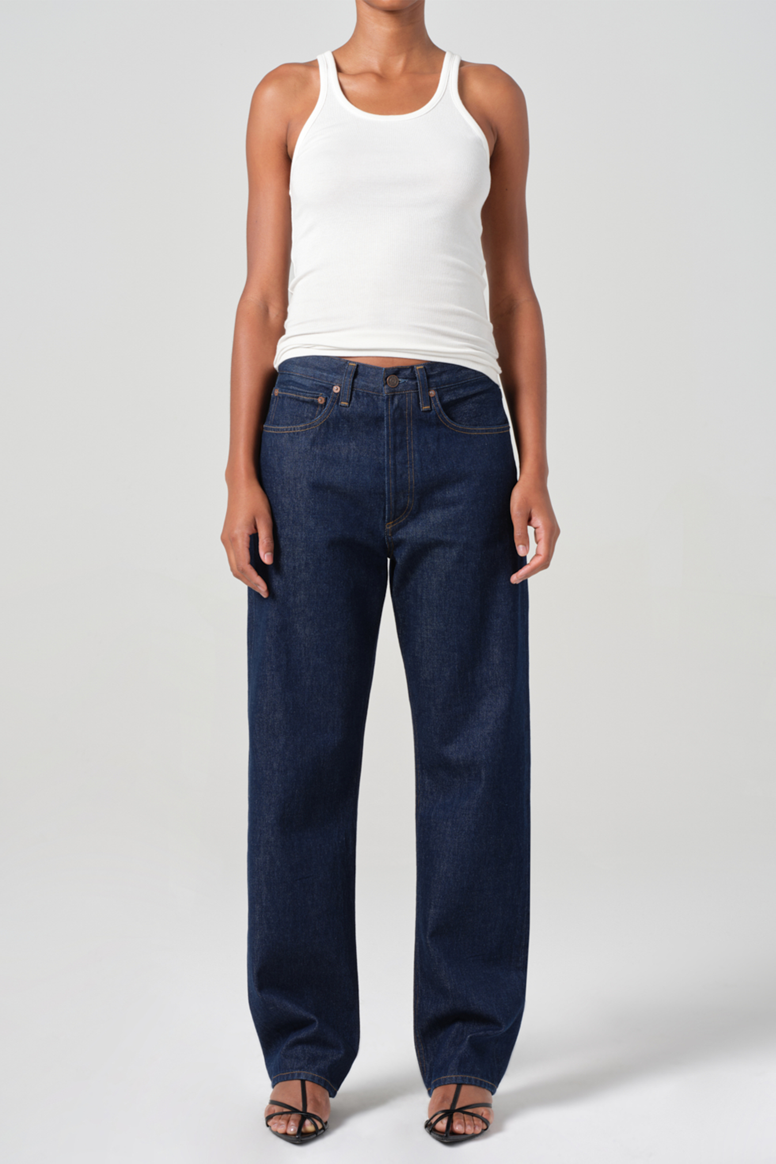 AGOLDE KELLY JEAN IN RINSE | THE NEW TREND