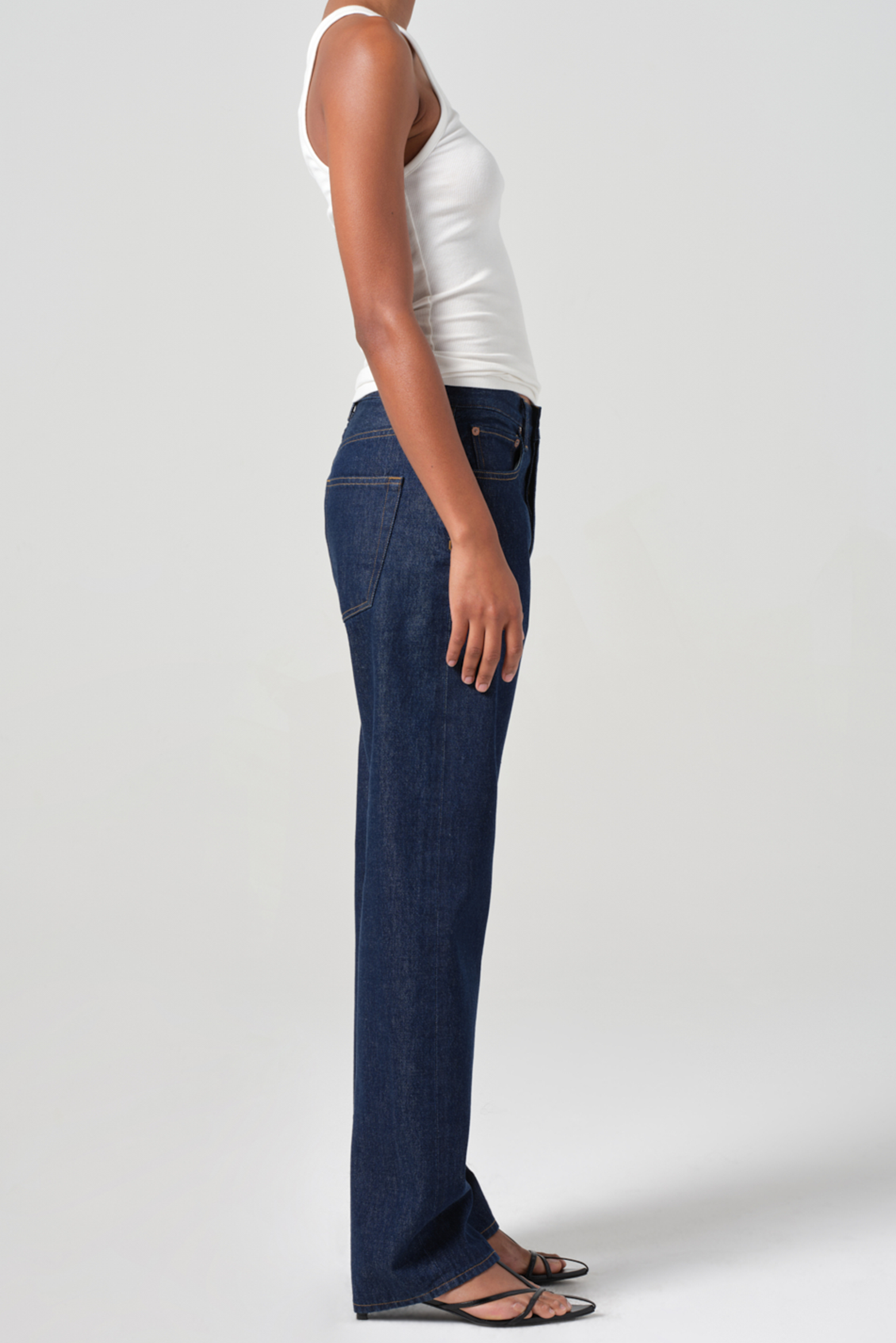 AGOLDE KELLY JEAN IN RINSE | THE NEW TREND