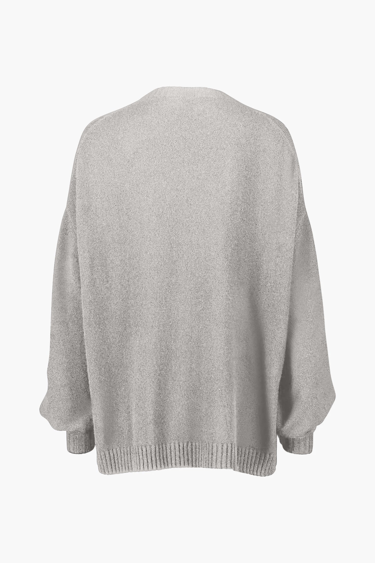 The Allude Oversize Crew in Grey available at The New Trend Australia