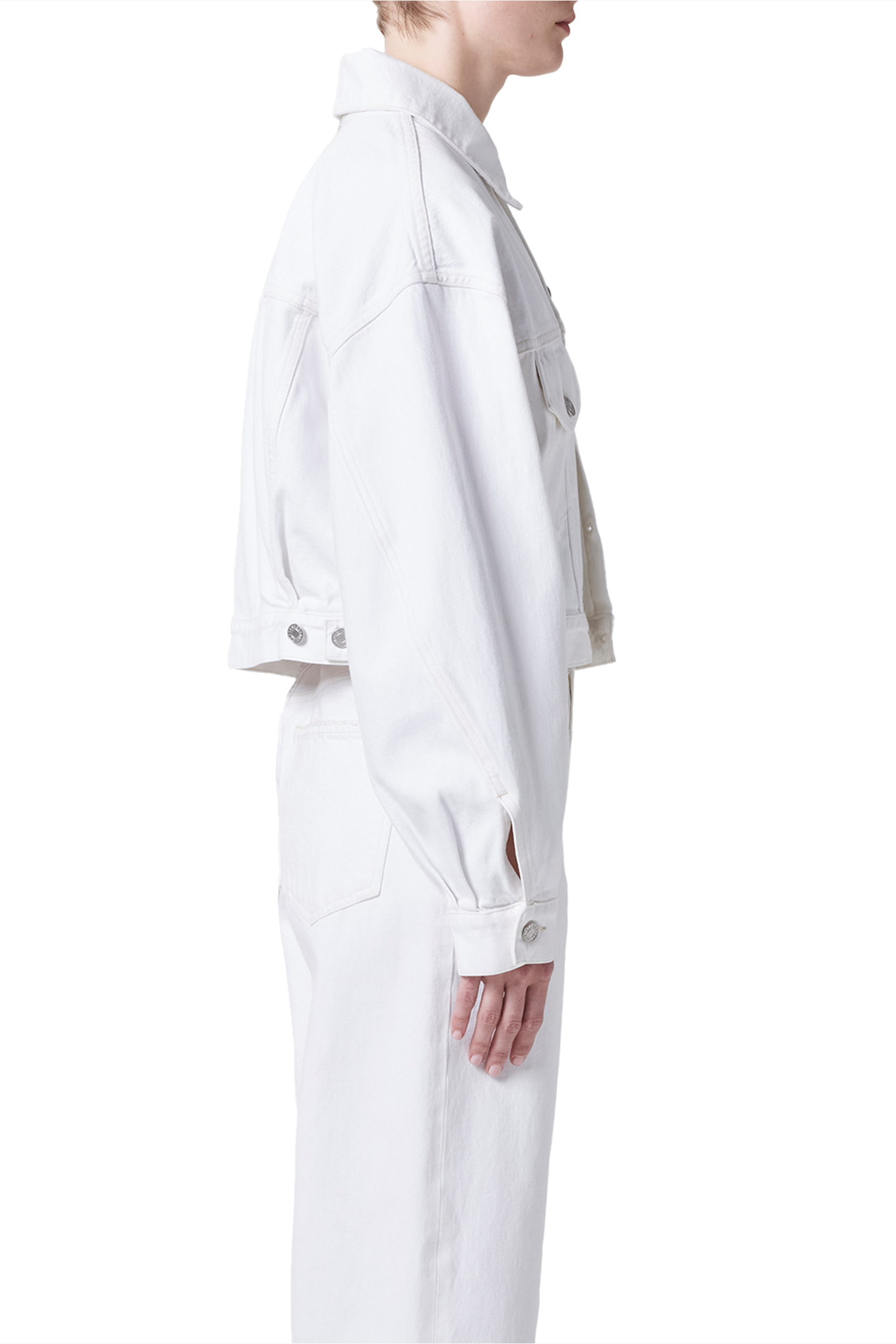 AGOLDE PALMER JACKER IN MILKSHAKE | THE NEW TREND