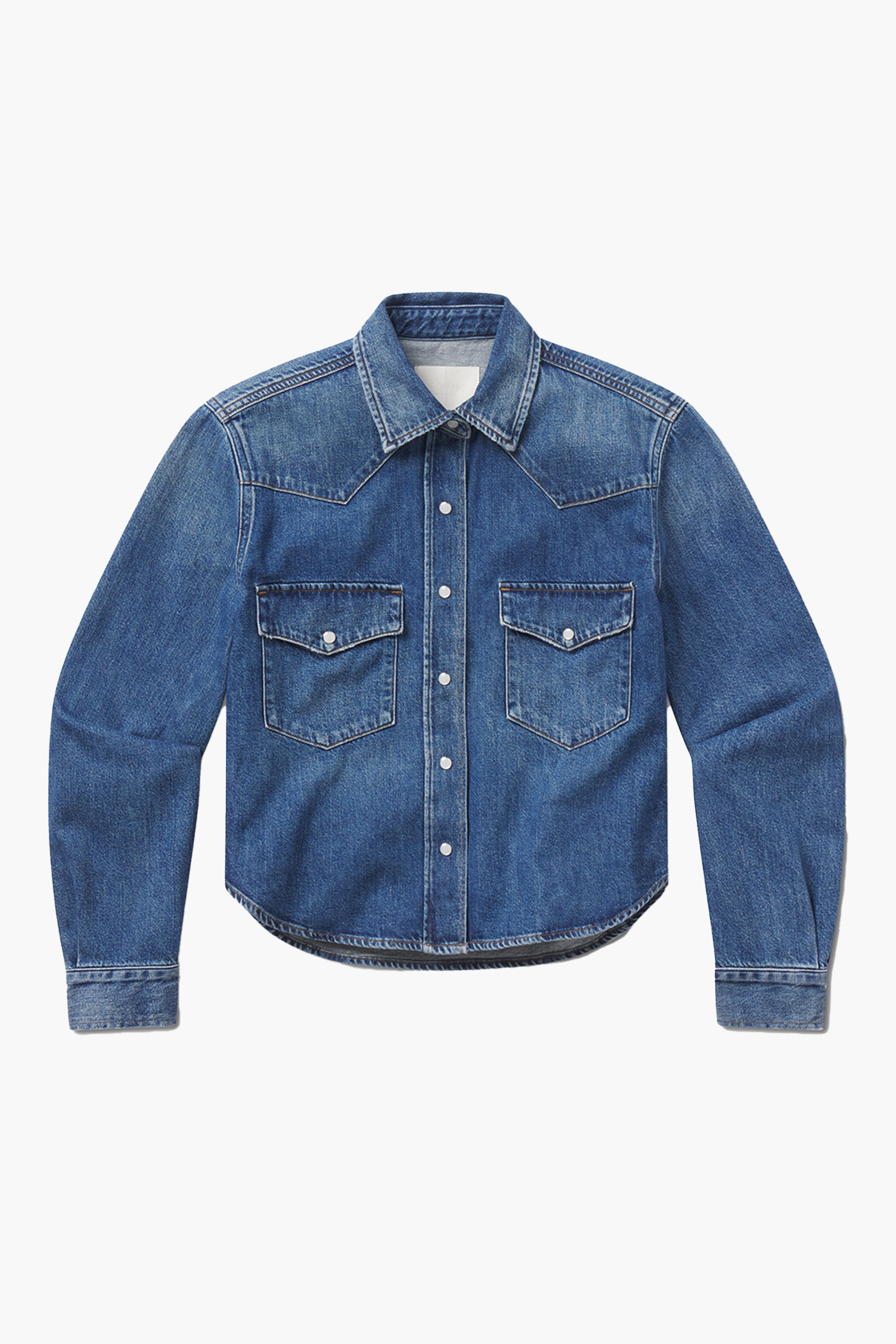 CITIZENS OF HUMANITY CROPPED WESTERN SHIRT | THE NEW TREND