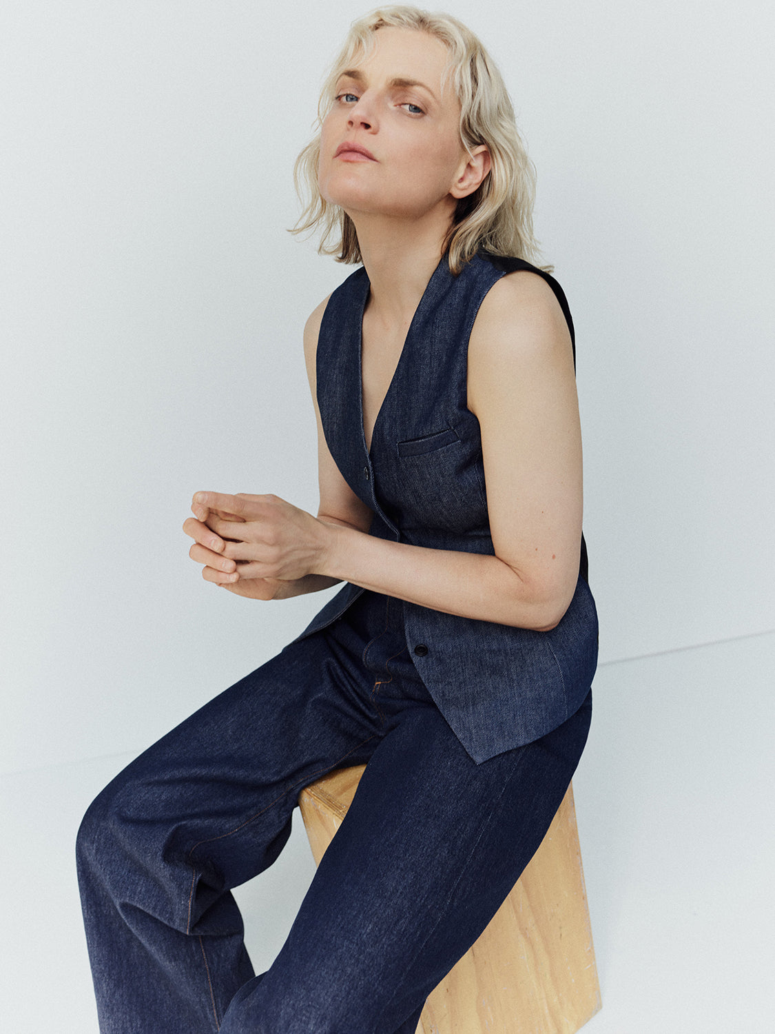 CITIZENS OF HUMANITY JASMIN LONG VEST | THE NEW TREND