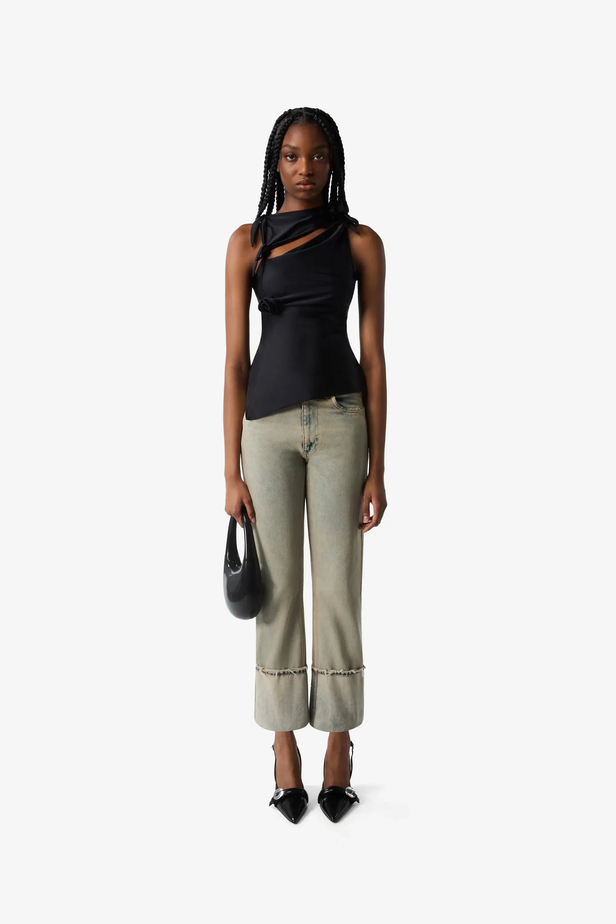 COPERNI ASYMMETRIC FLOWER TOP | THE NEW TREND
