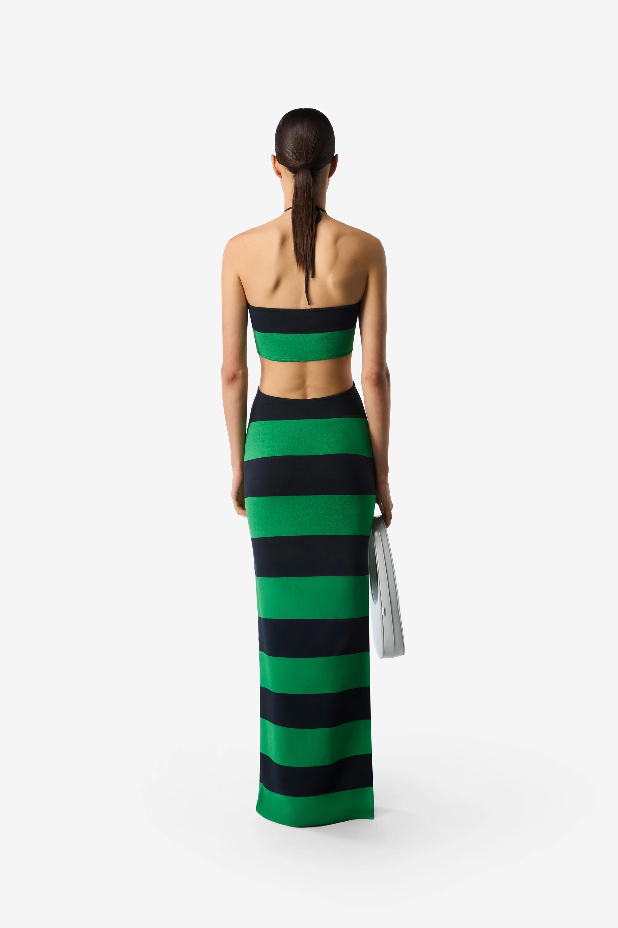 COPERNI KNITTED STRIPED HALTER DRESS | THE NEW TREND