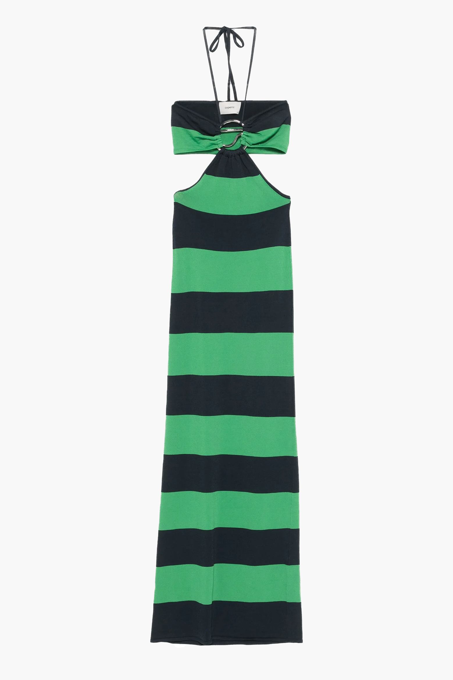 COPERNI KNITTED STRIPED HALTER DRESS | THE NEW TREND