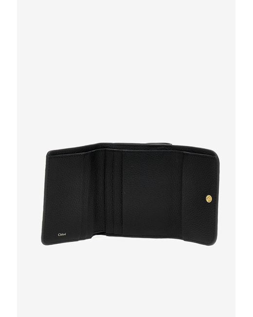 The Chloe Small Marcie Trifold in Black available at The New Trend Australia