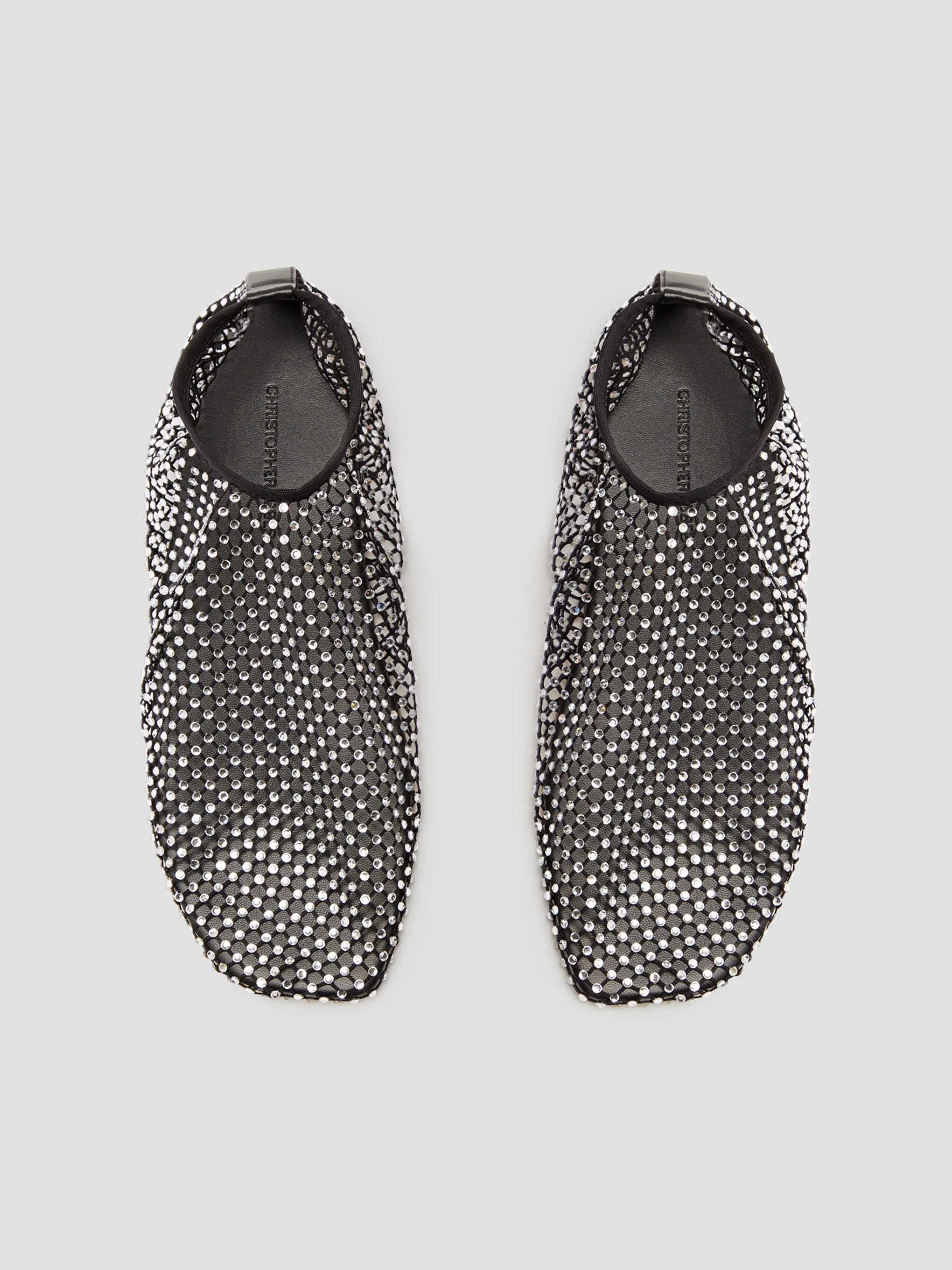 Christopher Esber Minette Flat in Black available at The New Trend Australia.