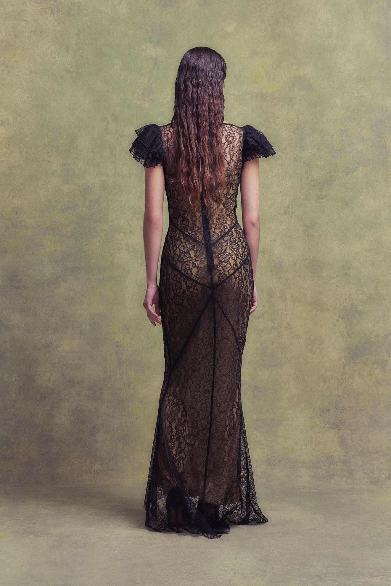 DE LA VALI NEPHELE MAXI DRESS IN BLACK | THE NEW TREND