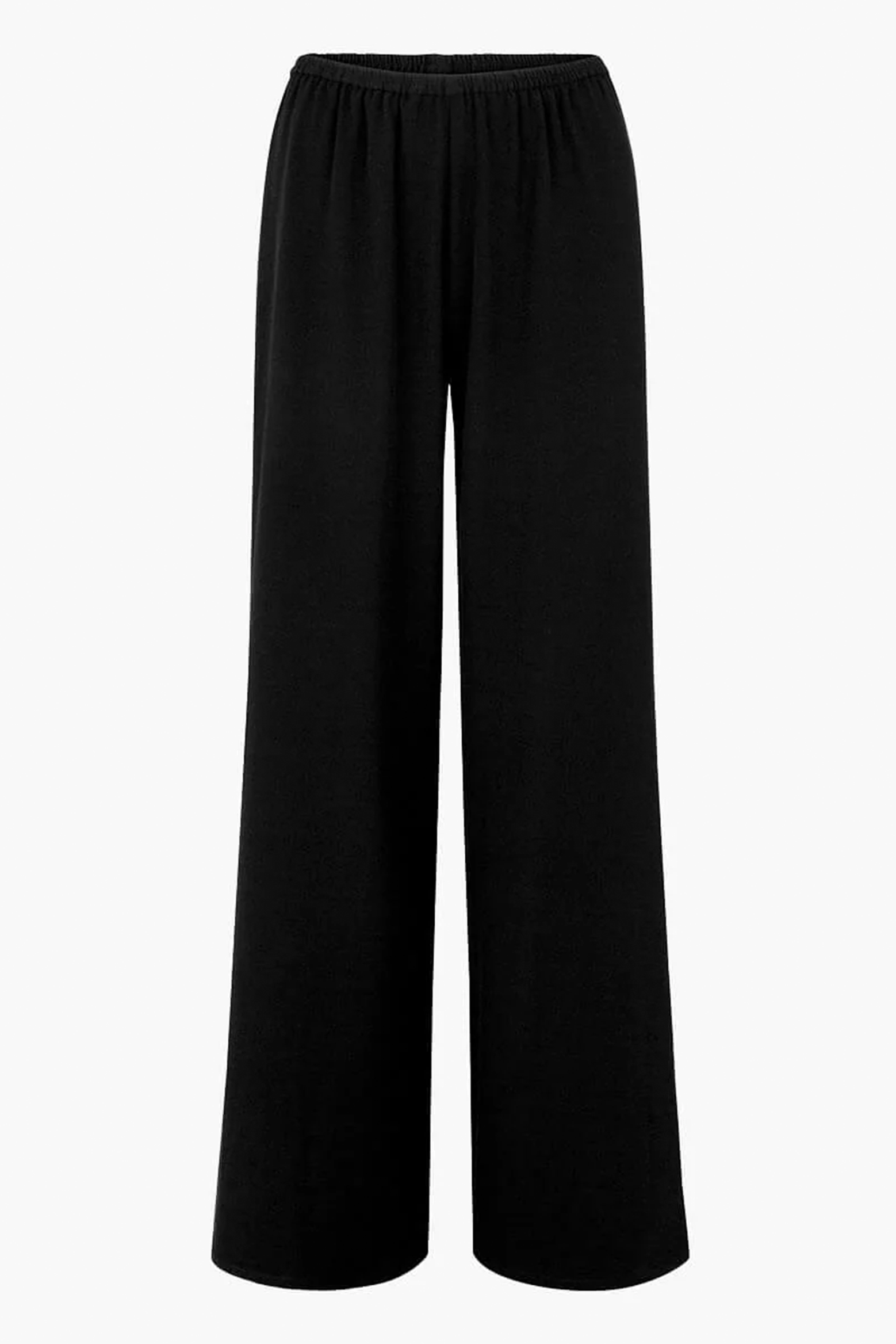The Harris Tapper Irving Pant in black is available at The New Trend