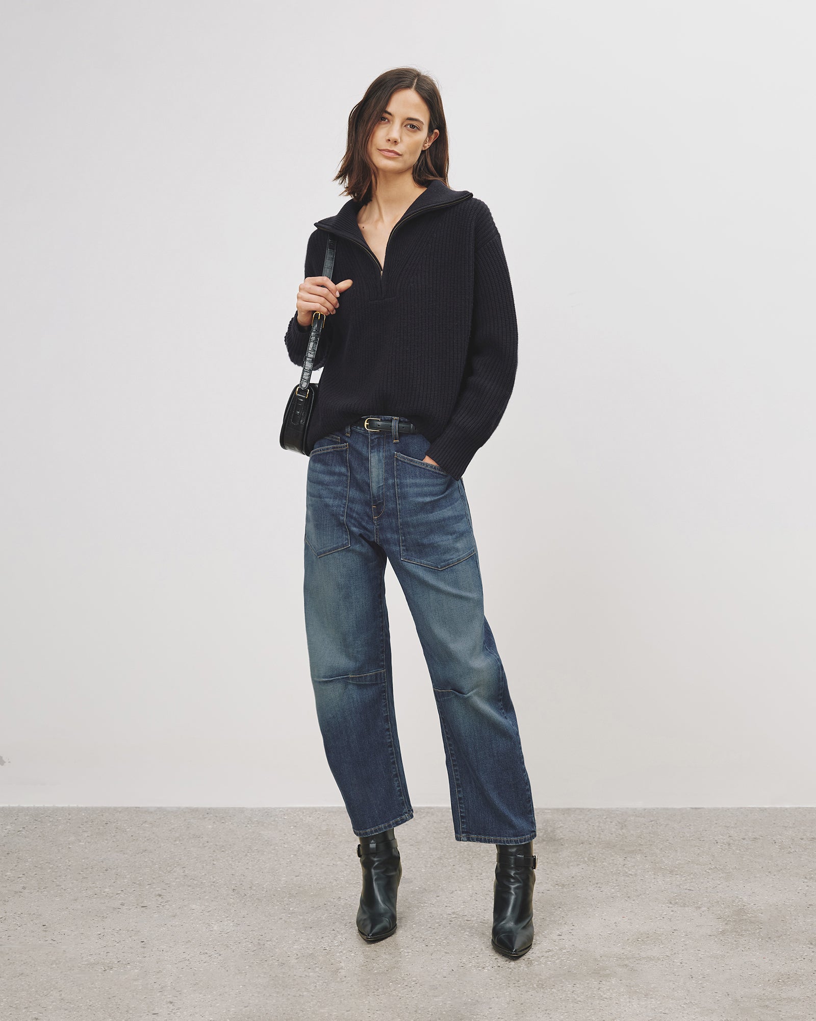 The Nili Lotan Shon Jean in Classic Wash available at The New Trend Australia