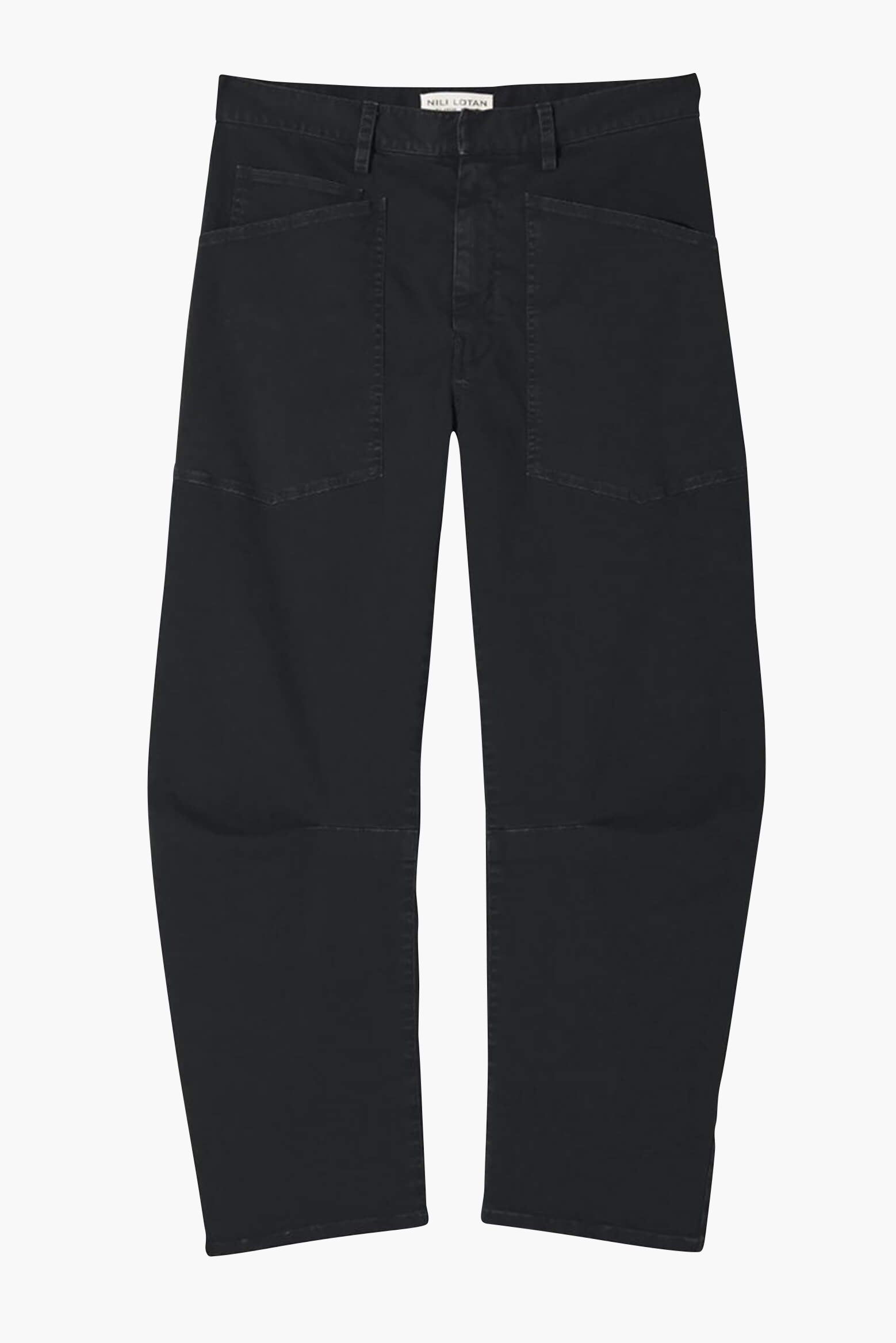 NILI LOTAN Shon Pant in Carbon | TNT The New Trend