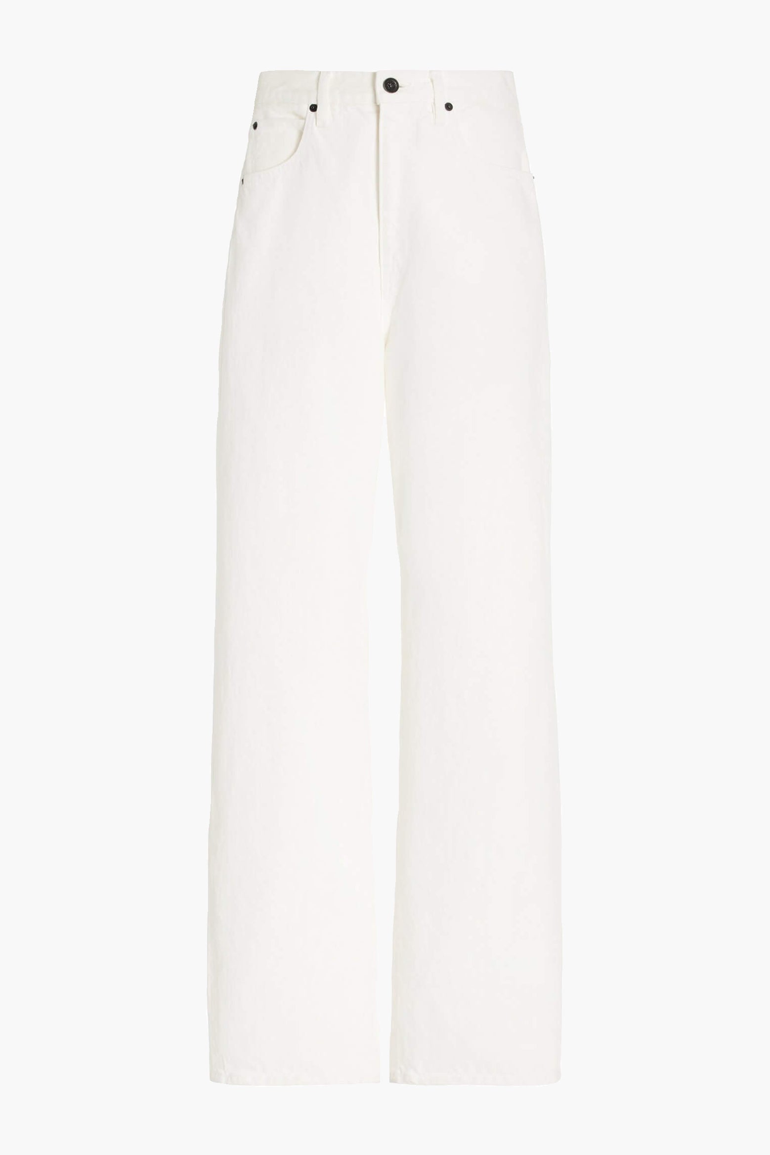 The Slvrlake Koko Jean in White available at The New Trend Australia