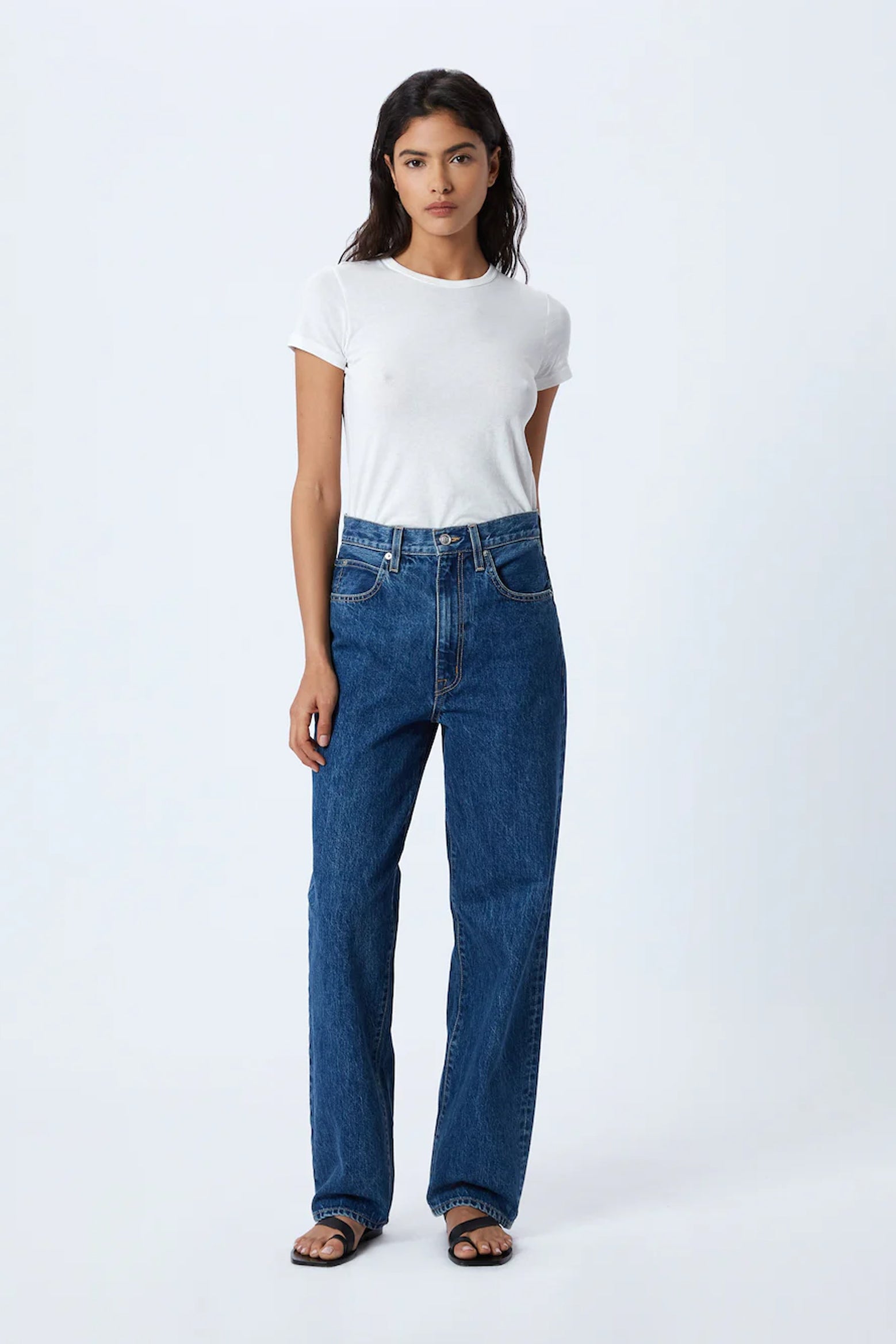 The SLVRLake Koko High Rise Relaxed Jean in Claremont available at The New Trend Australia