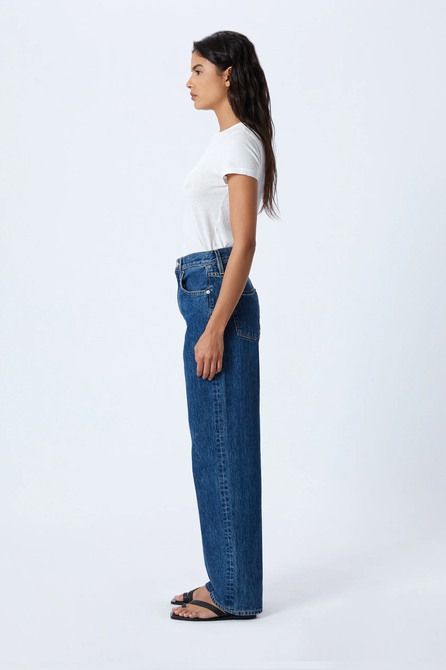 The SLVRLake Koko High Rise Relaxed Jean in Claremont available at The New Trend Australia