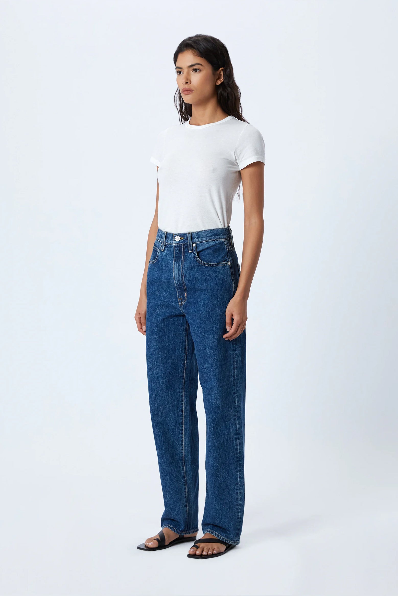 The SLVRLake Koko High Rise Relaxed Jean in Claremont available at The New Trend Australia