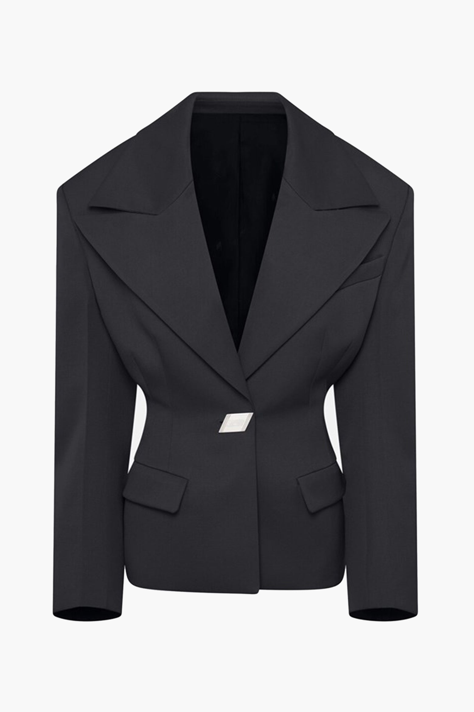 The Attico Blazer in Black available at The New Trend Australia