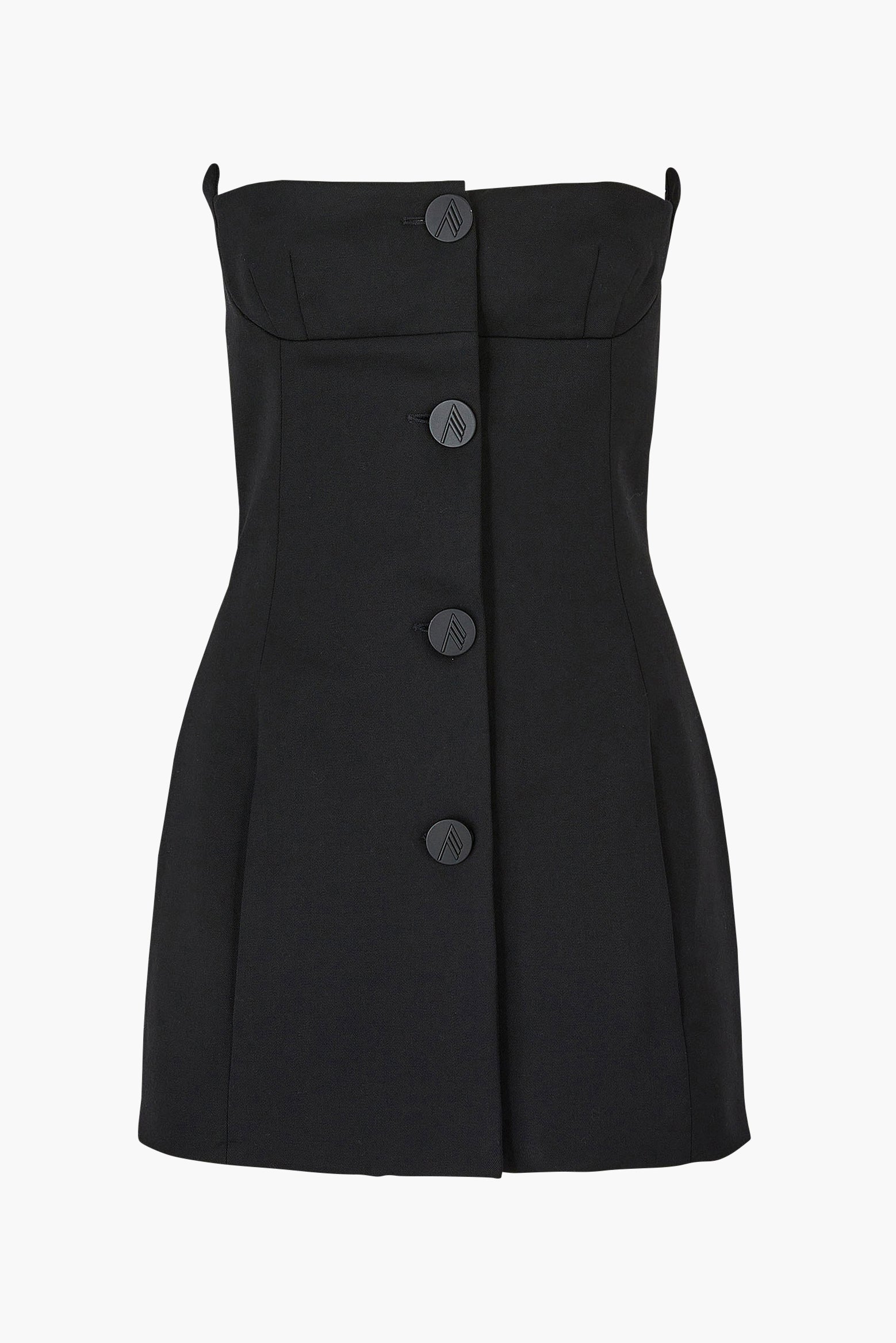 The Attico Bustier Blazer in Black available at TNT The New Trend