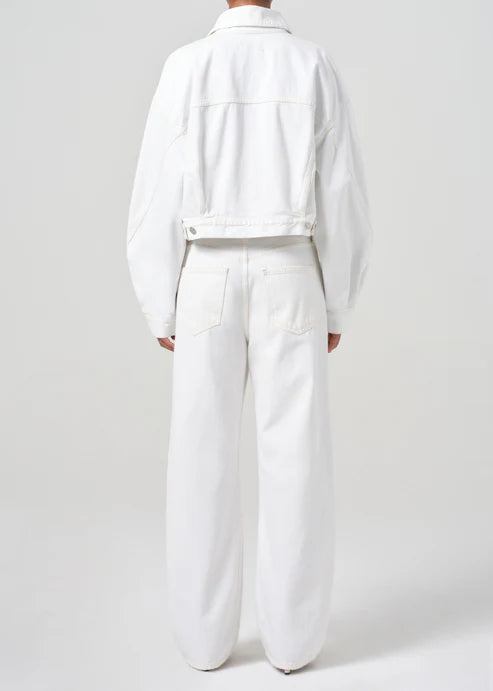 AGOLDE LOW CURVE JEAN IN MILKSHAKE | THE NEW TREND