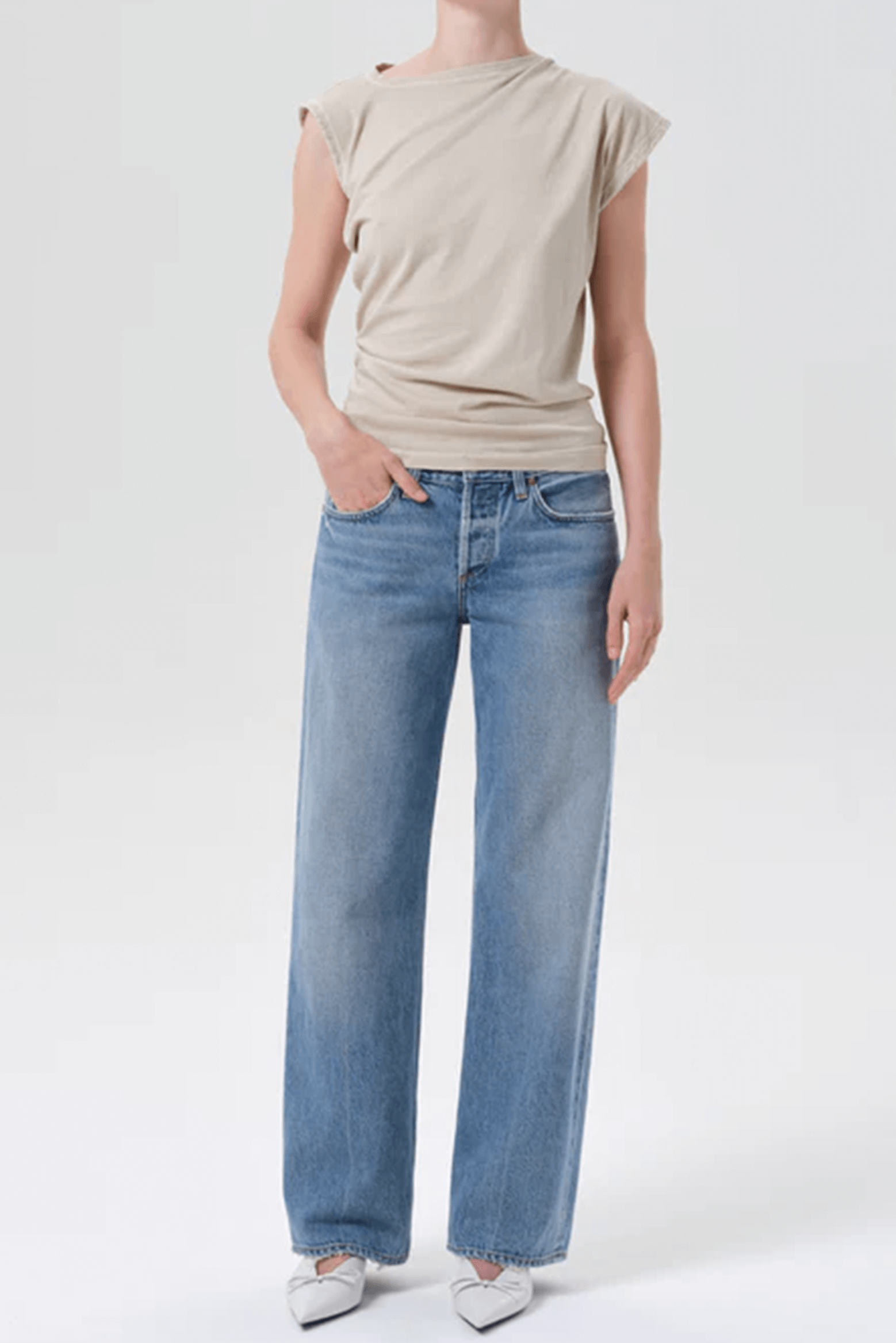 AGOLDE LOW RISE LOOSE JEAN | THE NEW TREND