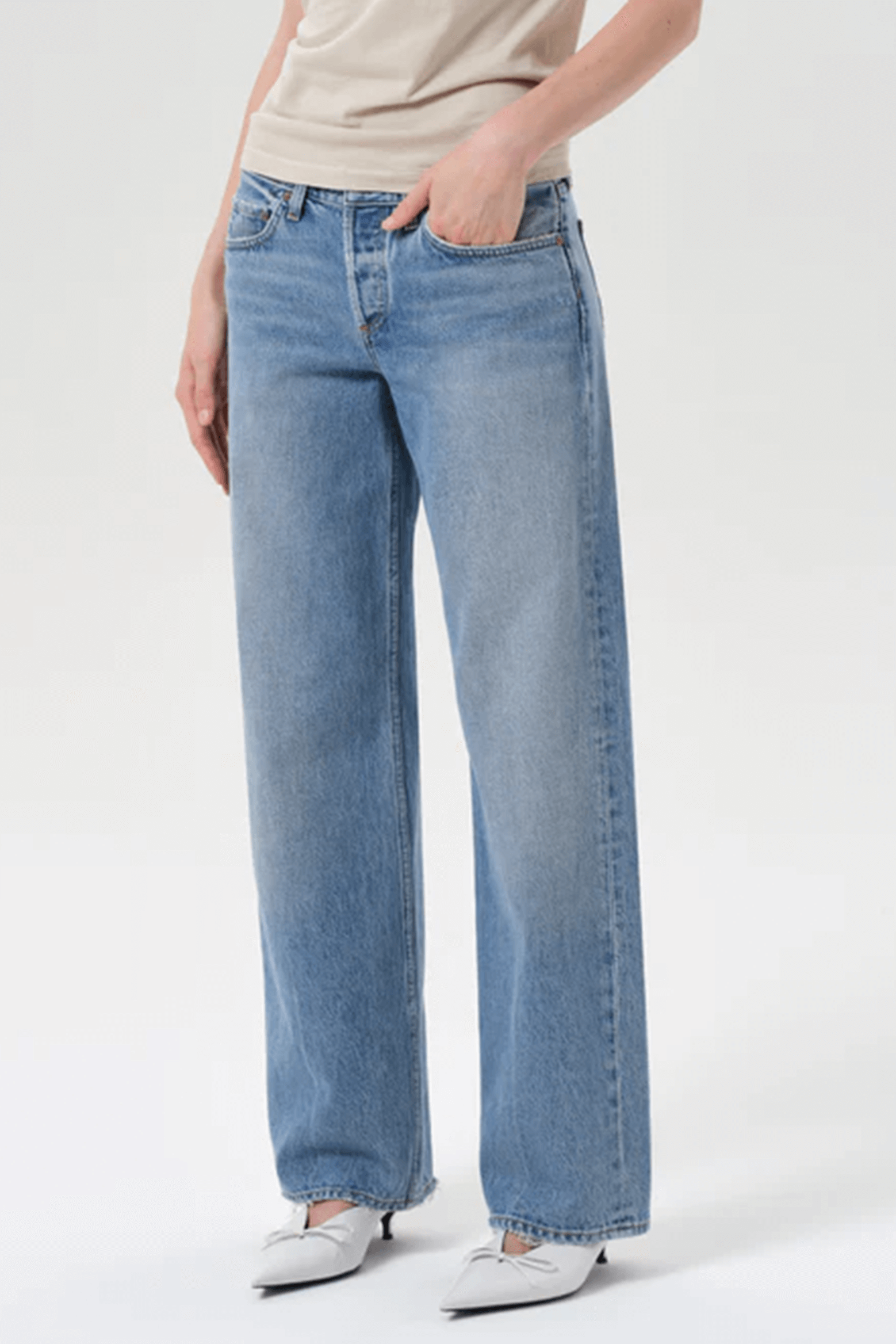 AGOLDE LOW RISE LOOSE JEAN | THE NEW TREND