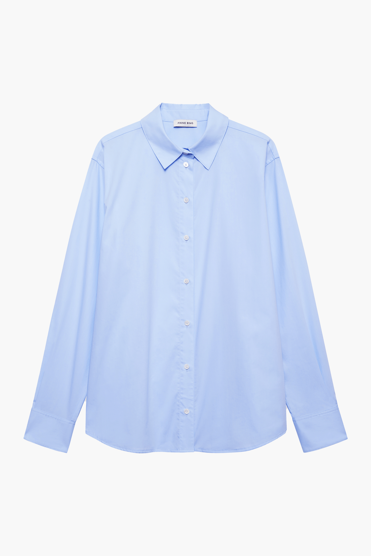 ANINE BING ESSIE SHIRT IN BLUE | THE NEW TREND