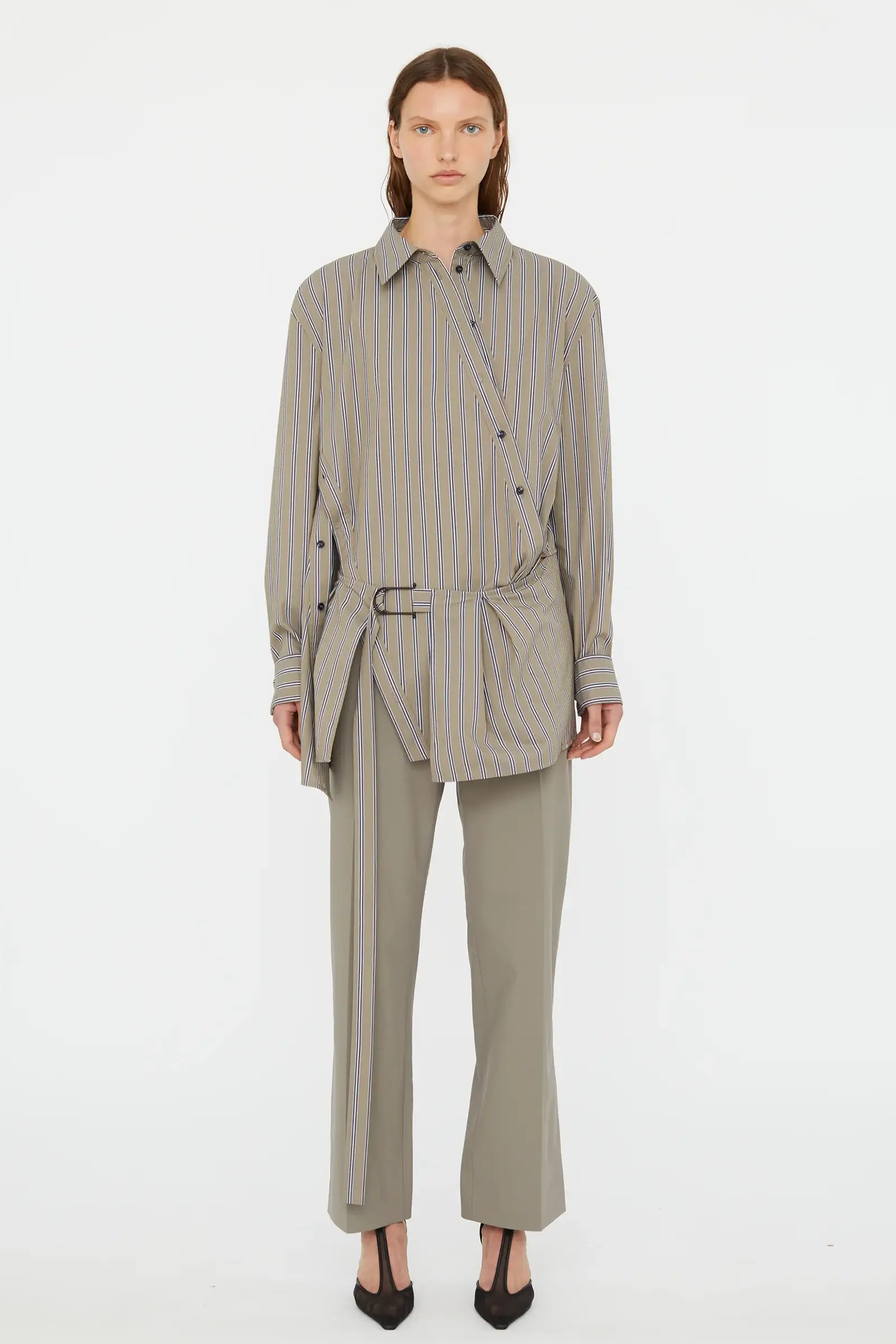 DECONSTRUCT COTTON SHIRT TUNIC