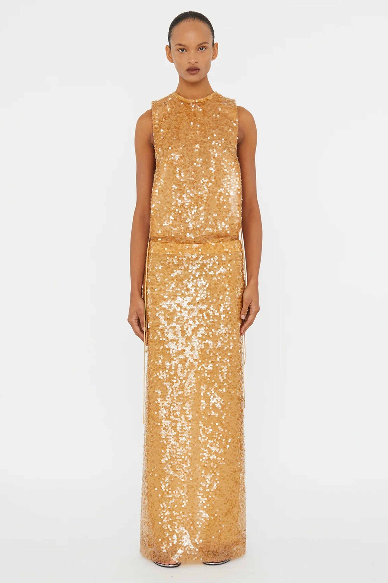 CHRISTOPHER ESBER ILLUMINATE SEQUIN SEPERATION GOWN | THE NEW TREND