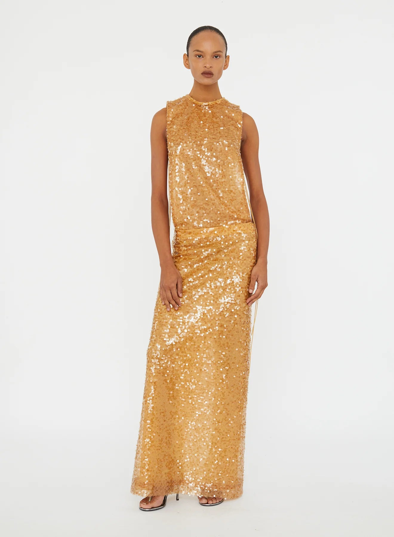 CHRISTOPHER ESBER ILLUMINATE SEQUIN SEPERATION GOWN | THE NEW TREND