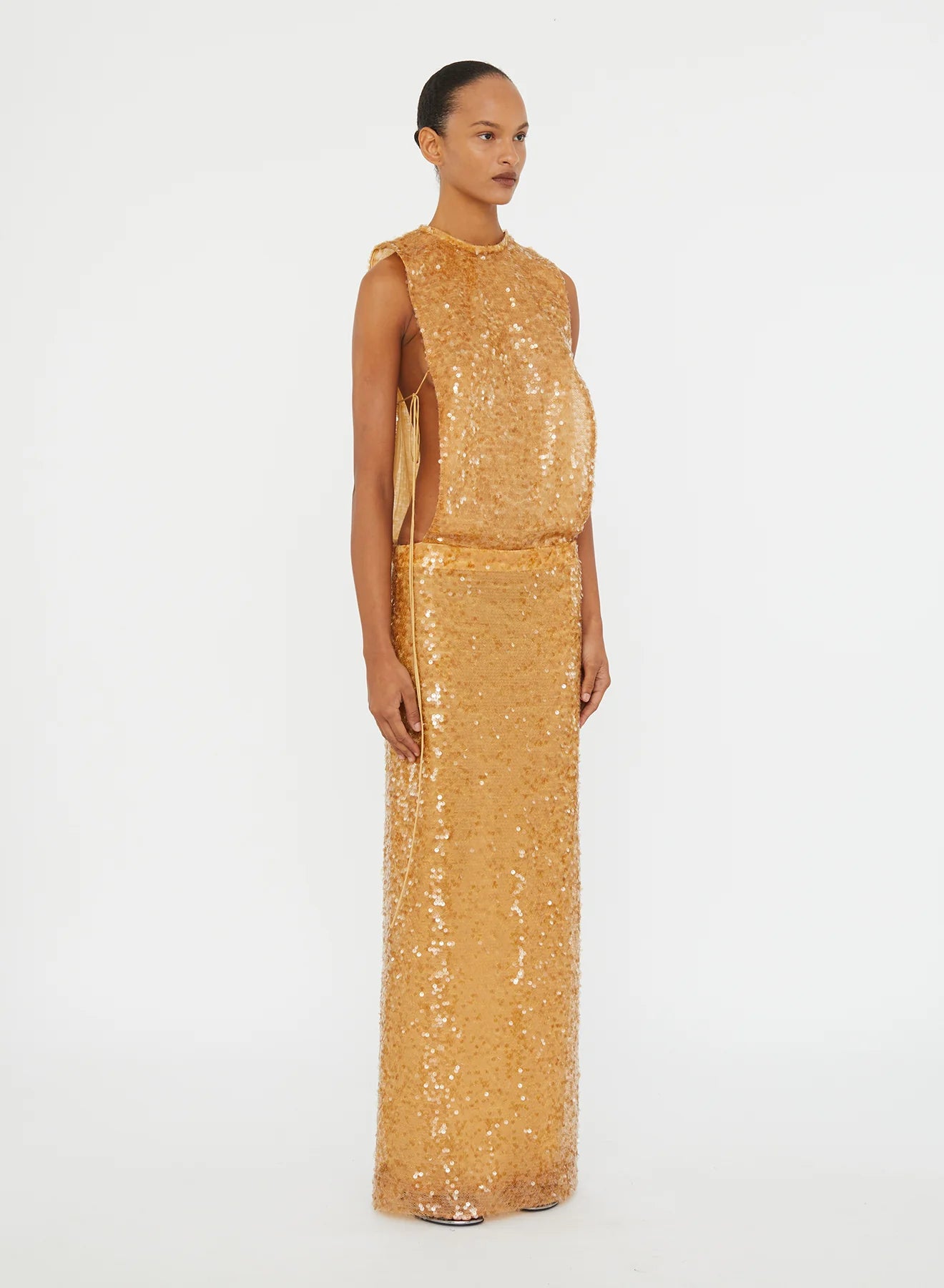 CHRISTOPHER ESBER ILLUMINATE SEQUIN SEPERATION GOWN | THE NEW TREND