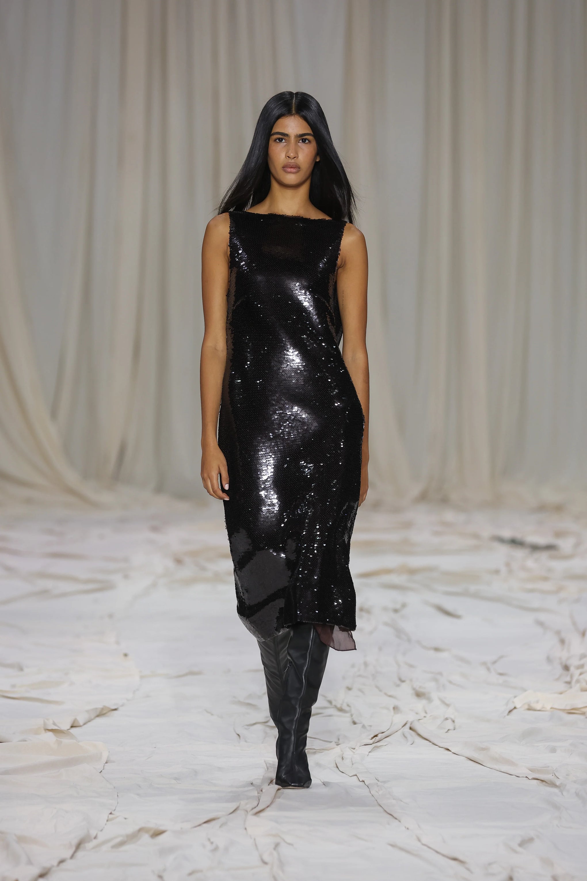 LUMINESSA MIDI DRESS