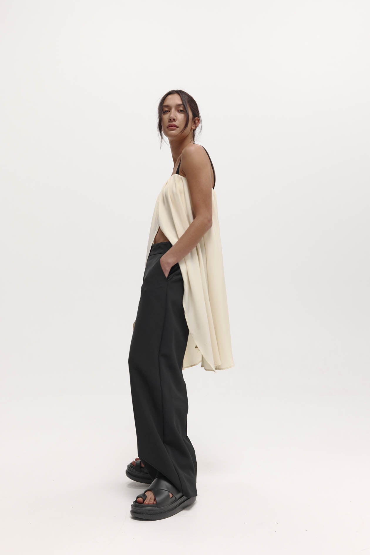 HARRIS TAPPER BOGART TOP IN VANILLA | THE NEW TREND
