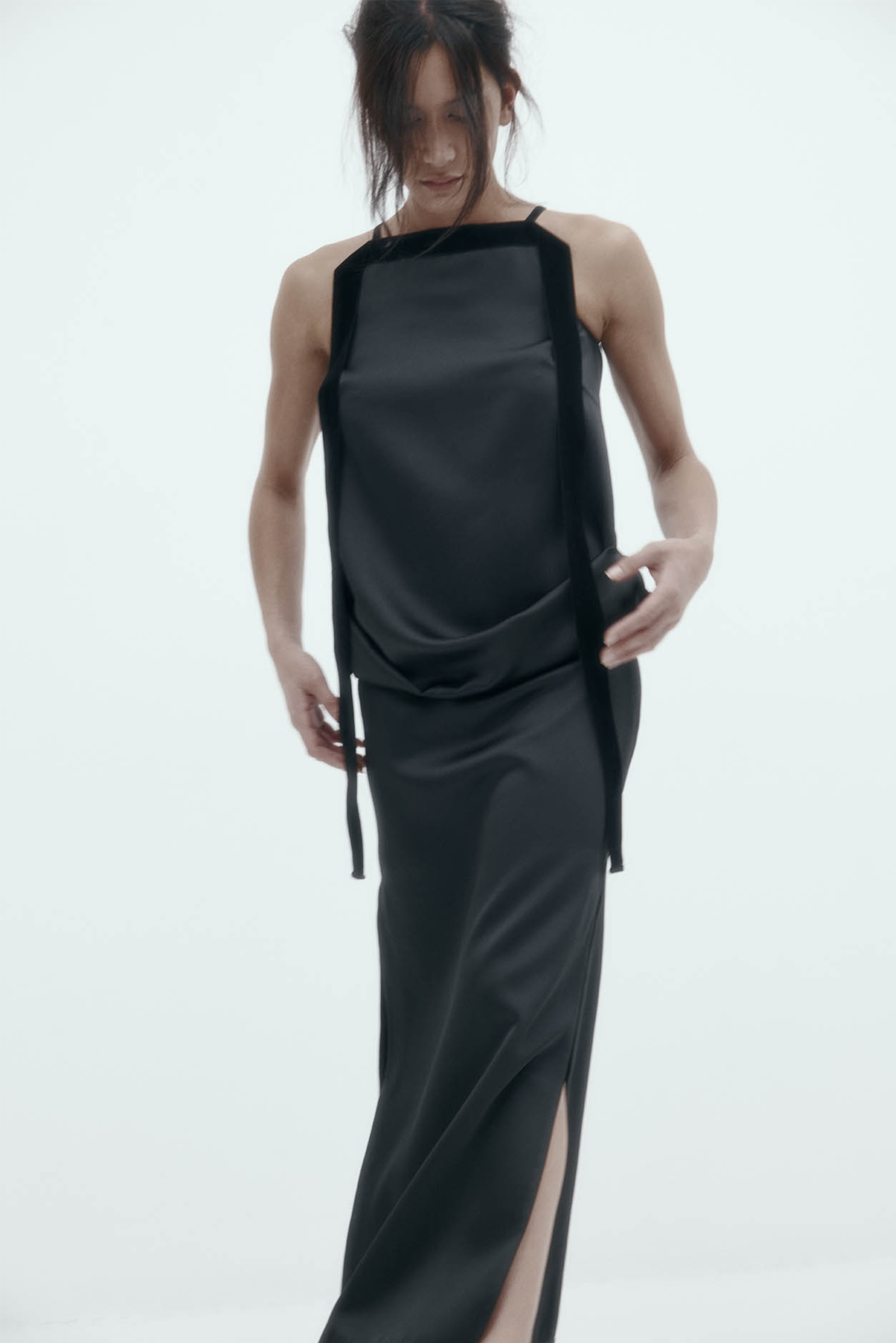 HARRIS TAPPER HUBERT HALTER DRESS | THE NEW TREND