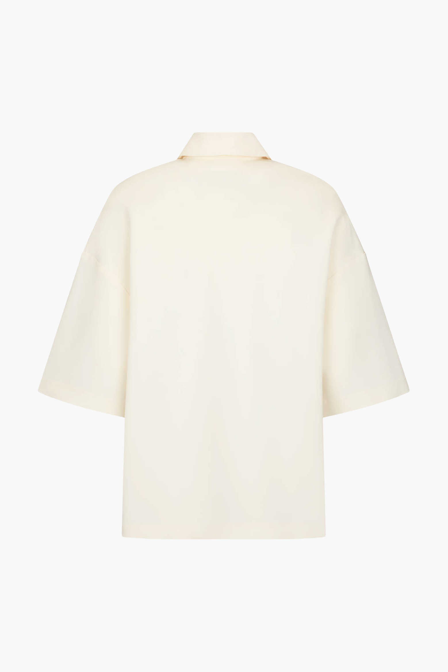HARRIS TAPPER SHORT SLEEVE ORWELL POLO IN CREAM | THE NEW TREND