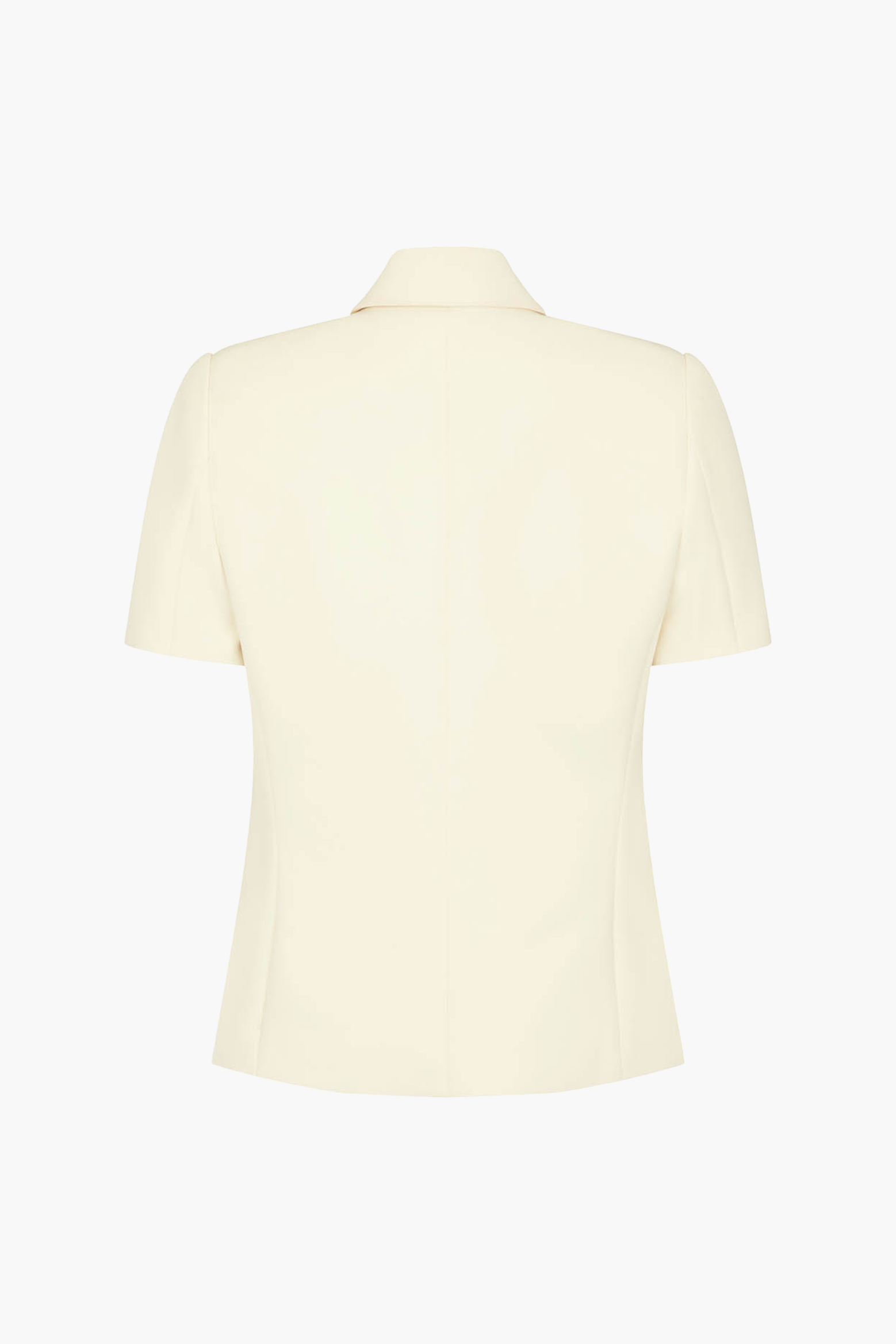 HARRIS TAPPER SHORT SLEEVE BARDOT BLAZER IN BONE | THE NEW TREND