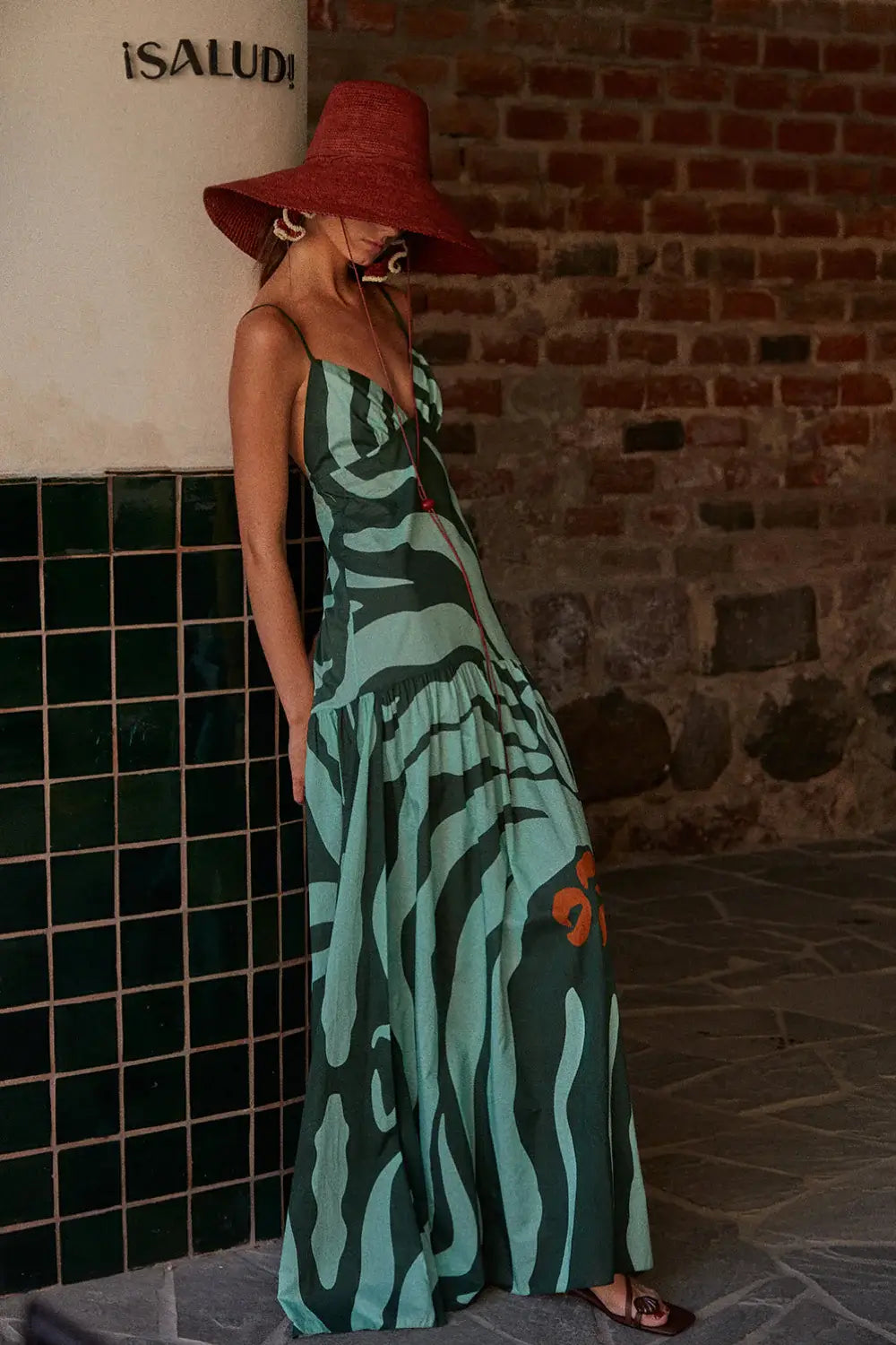 JOHANNA ORTIZ ZEA PALM MAXI DRESS | THE NEW TREND