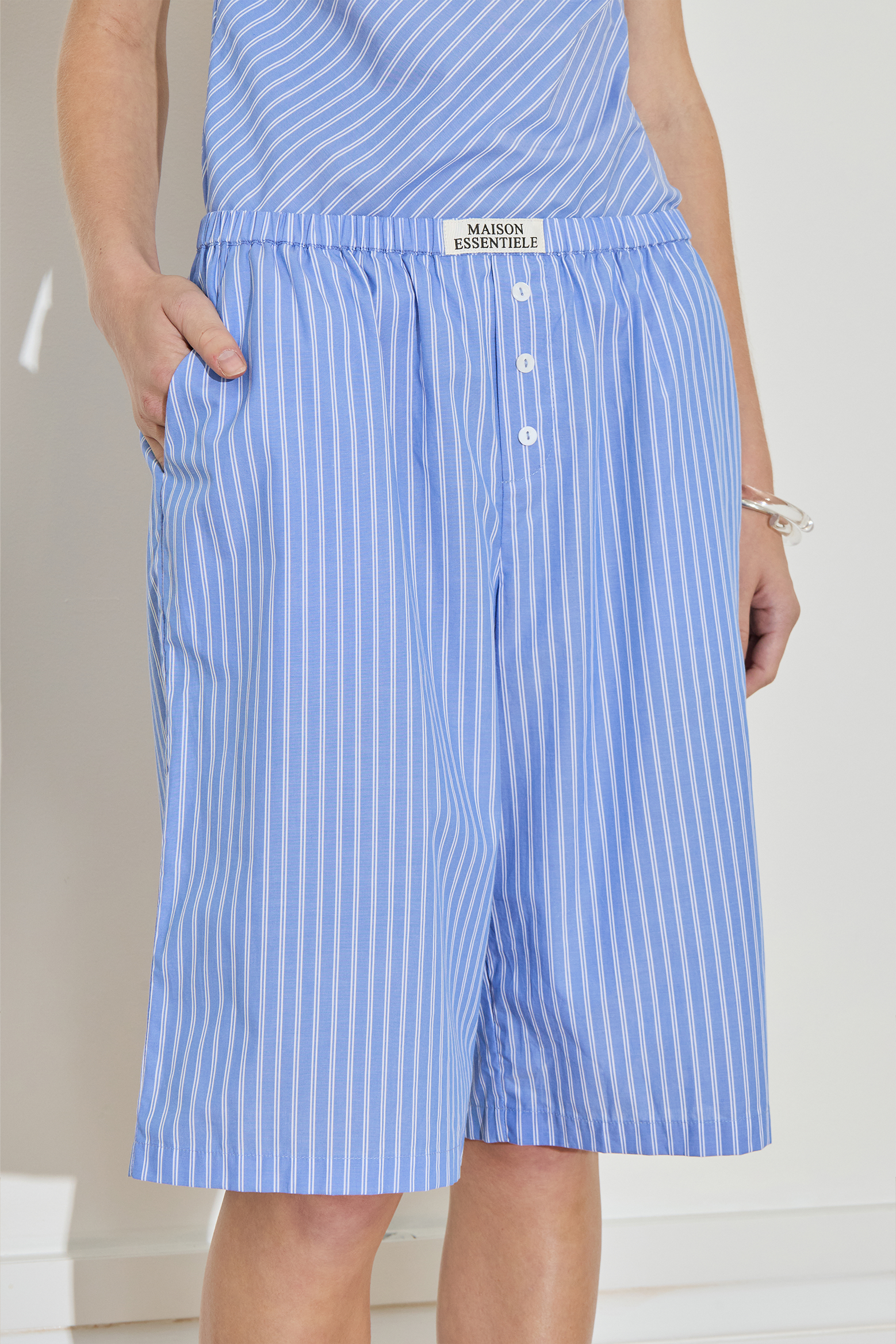 LONGLINE COTTON SHORT