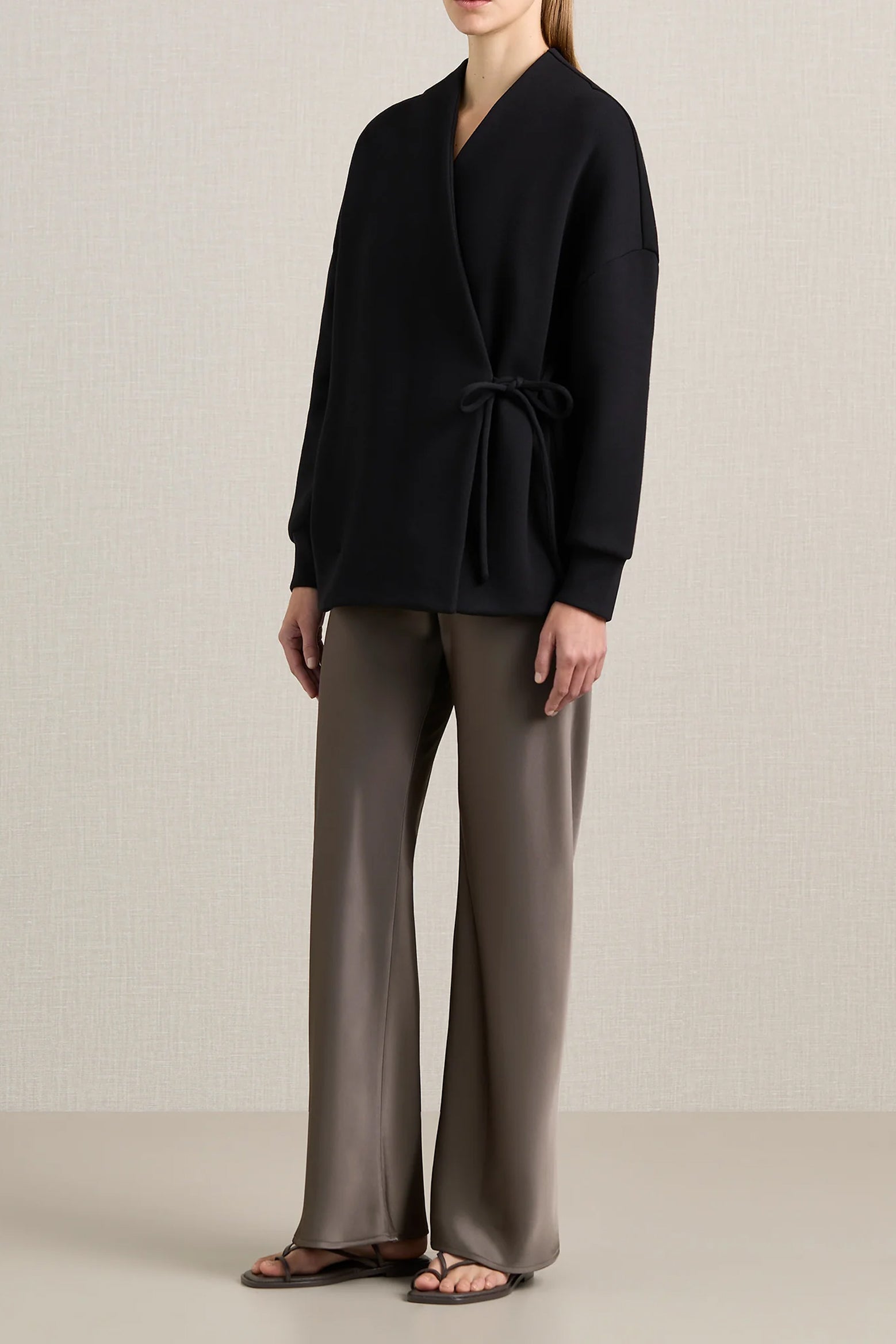 The A Emery Myrna Pant in Graphite available at The New Trend Australia