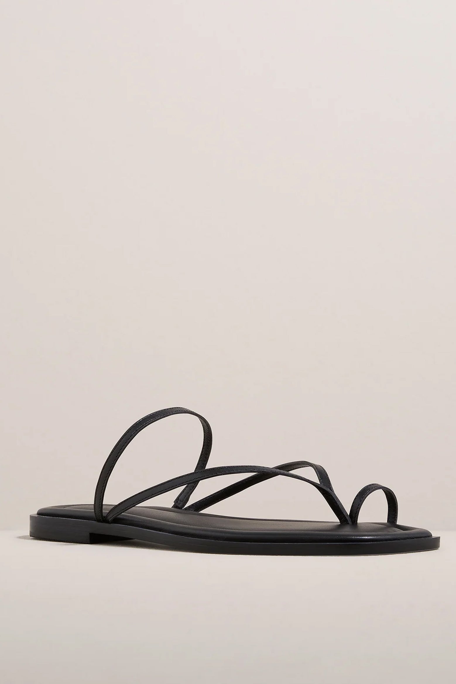 The A Emery Turner Sandal in Black available at The New Trend Australia