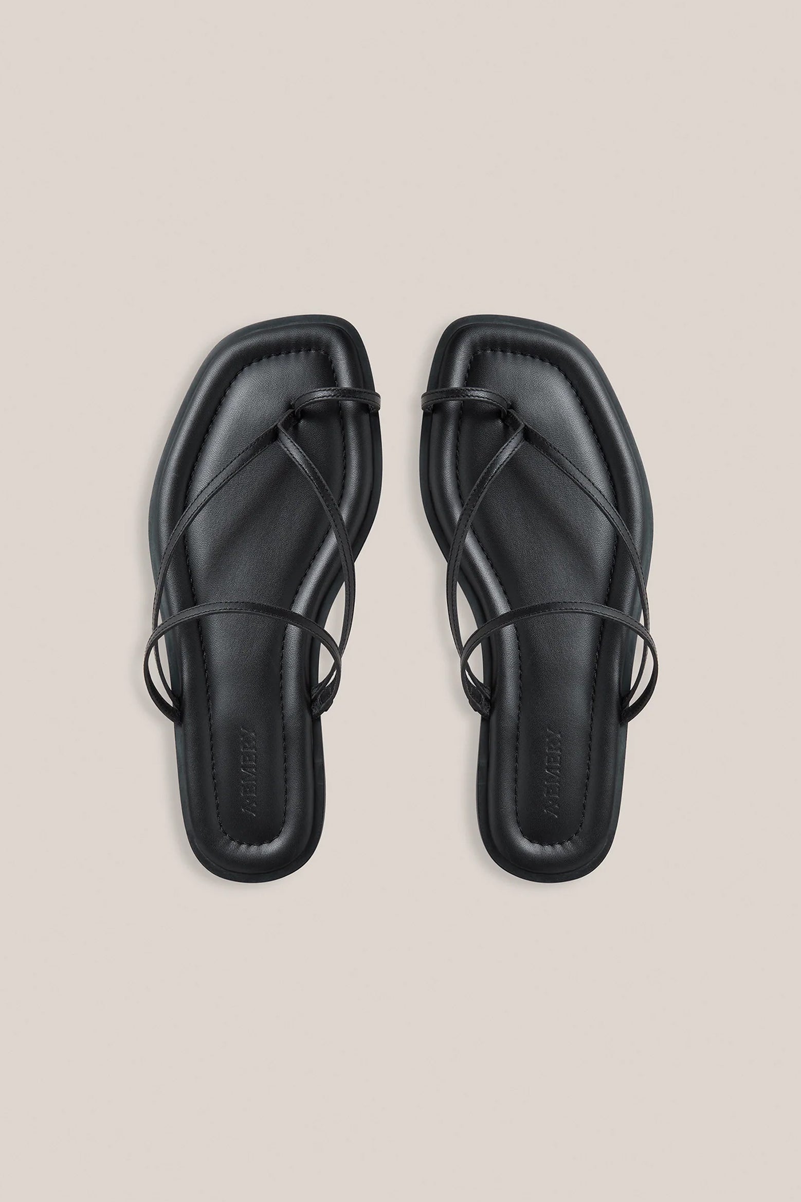 The A Emery Turner Sandal in Black available at The New Trend Australia