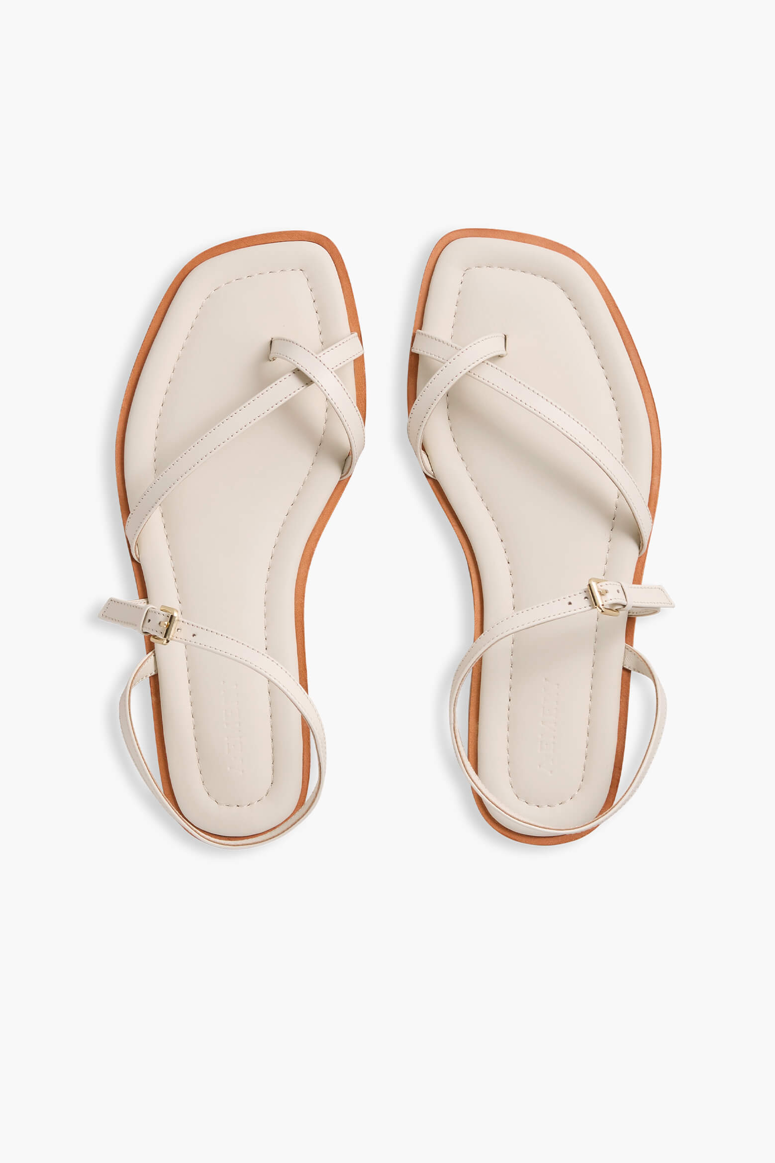 A.Emery Lucia Sandal in Eggshell available at The New Trend Australia.
