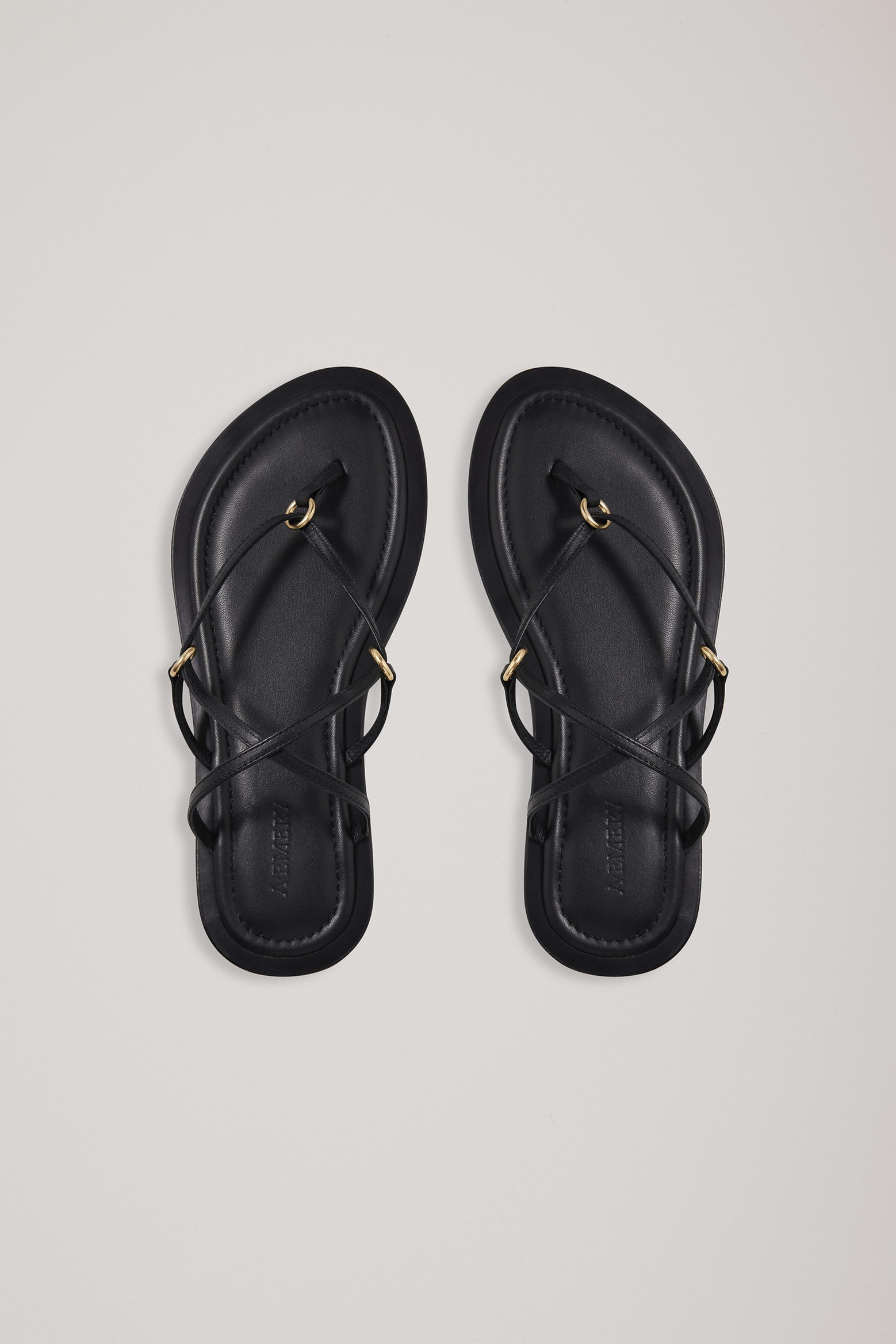 A.EMERY NANAKA SANDAL IN BLACK | THE NEW TREND