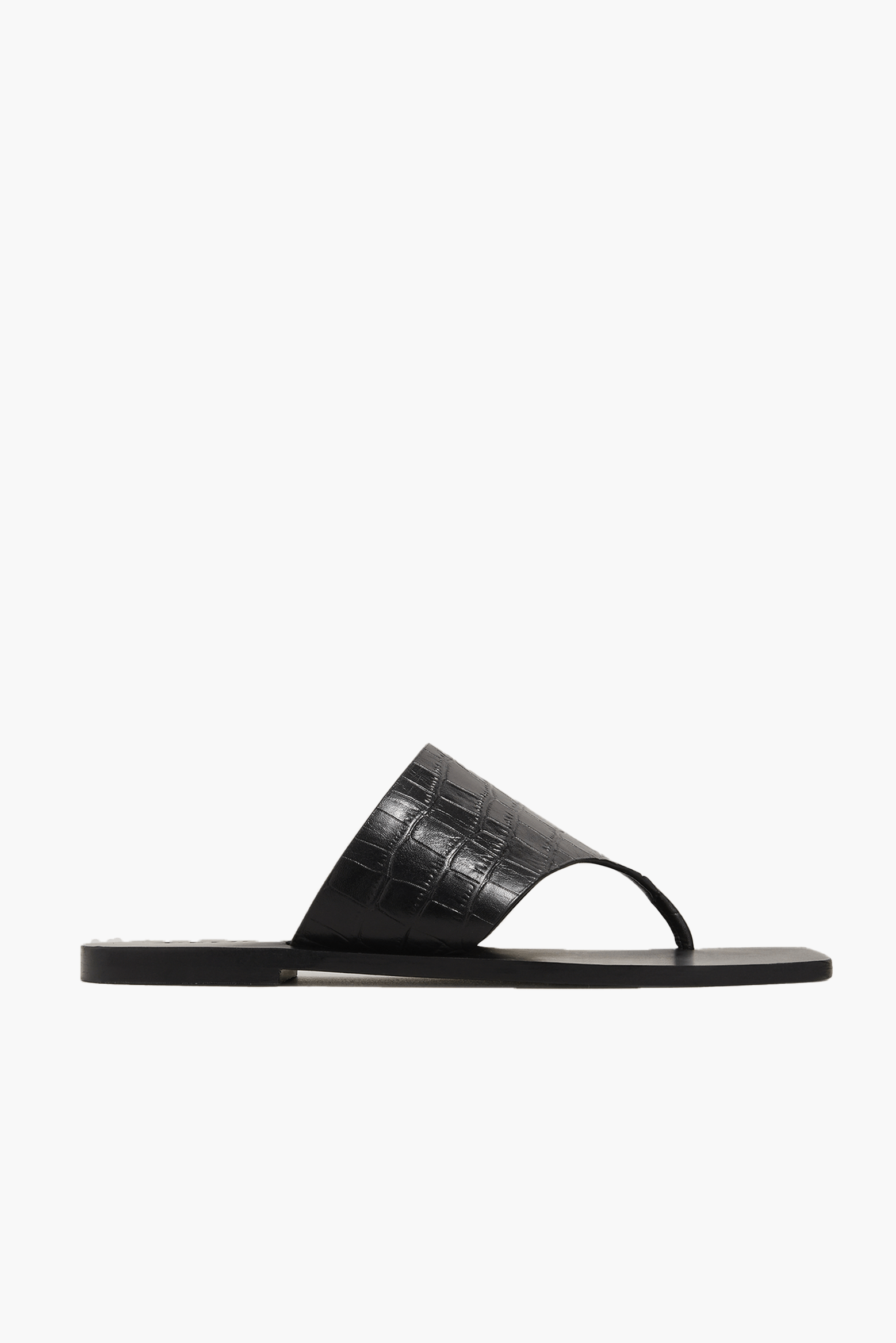 A.EMERY PATON SANDAL IN BLACK | THE NEW TREND