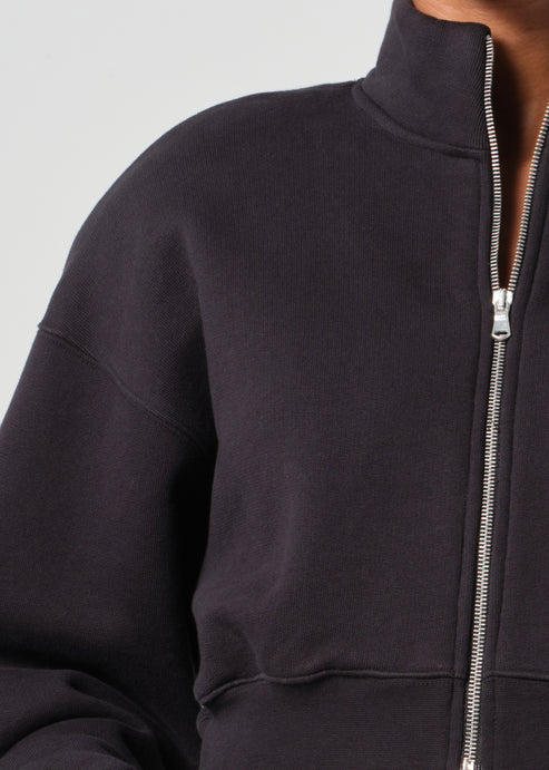 AGOLDE ASTA ZIP SWEATSHIRT | THE NEW TREND