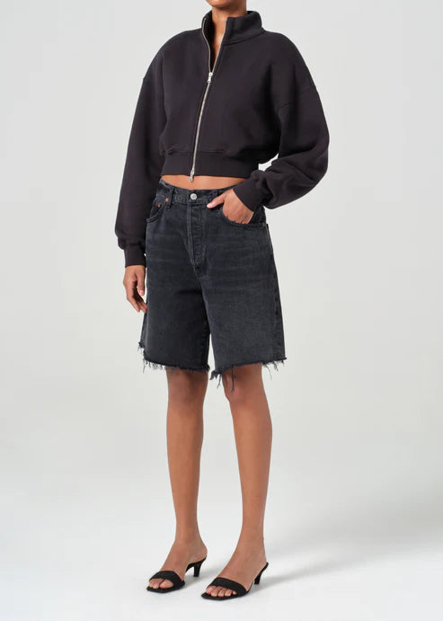 AGOLDE ASTA ZIP SWEATSHIRT | THE NEW TREND