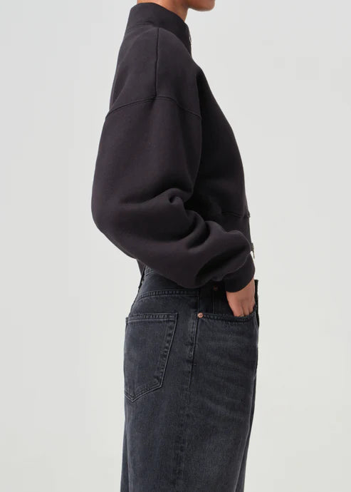AGOLDE ASTA ZIP SWEATSHIRT | THE NEW TREND