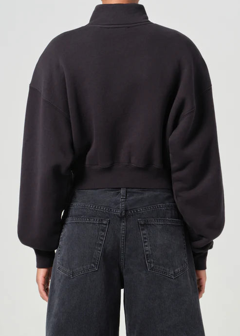 AGOLDE ASTA ZIP SWEATSHIRT | THE NEW TREND