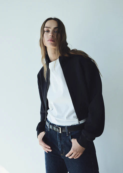 AGOLDE ASTA ZIP SWEATSHIRT | THE NEW TREND
