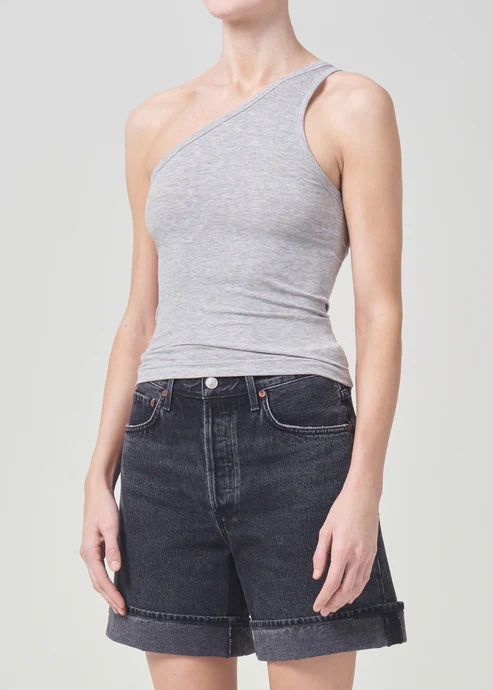 AGOLDE Brita Tank in Grey Heather | The New Trend Australia