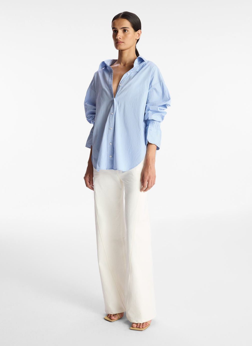 ALC Monica Top in chelsea blue and white from The New Trend